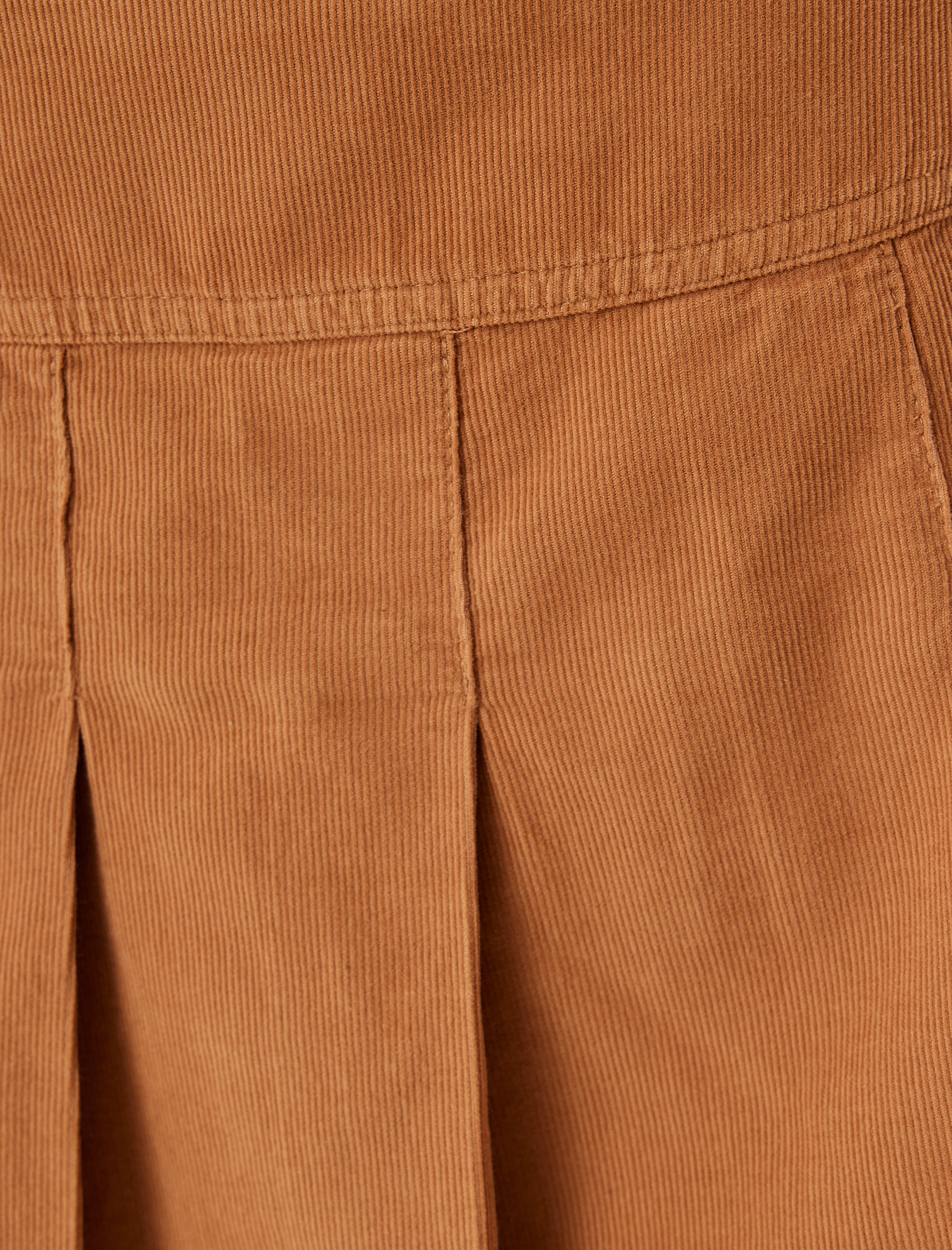   Mini Pileli Normal Bel Fermuarlı Etek