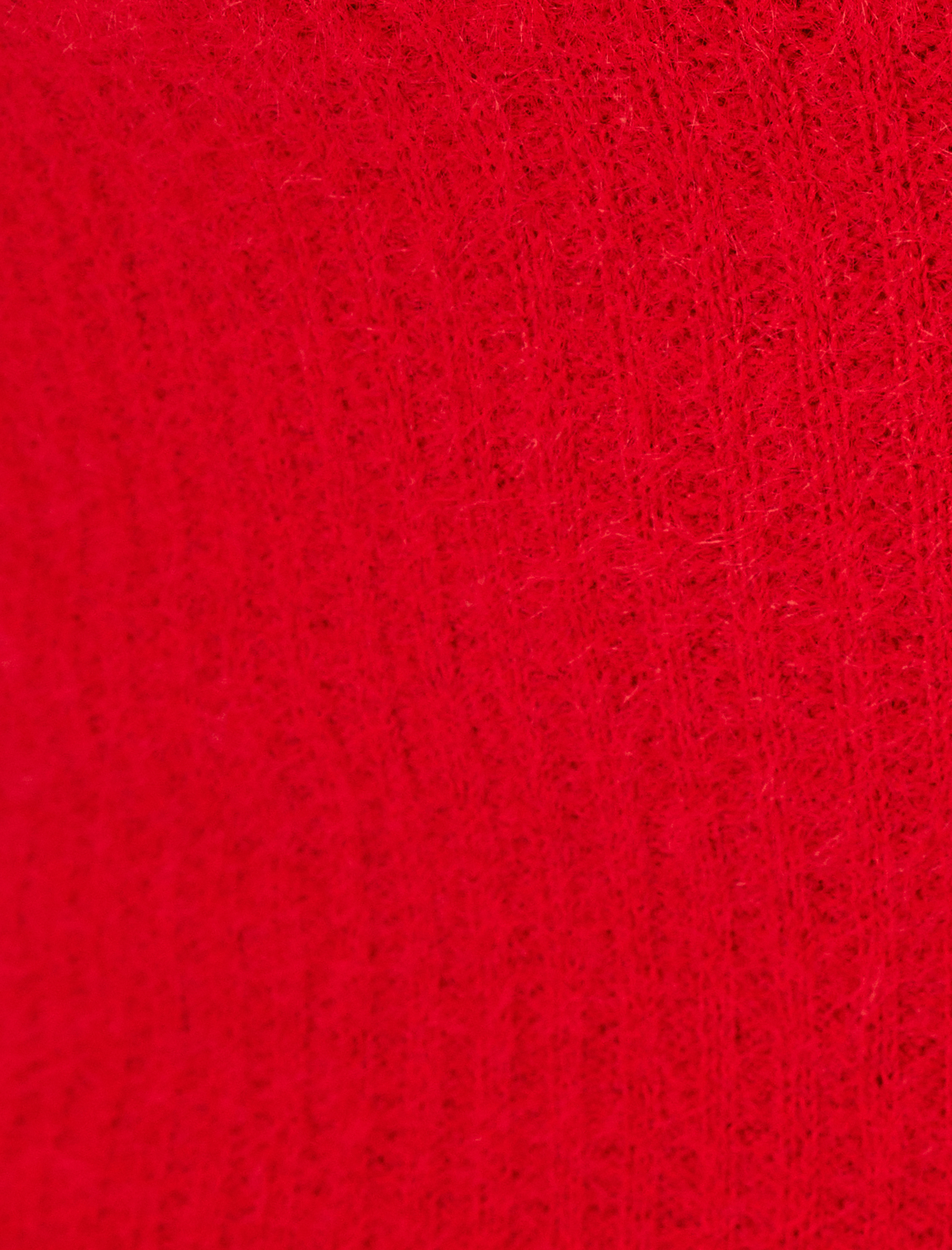   Slim Fit Uzun Kollu Omzu Açık Peluş Kazak