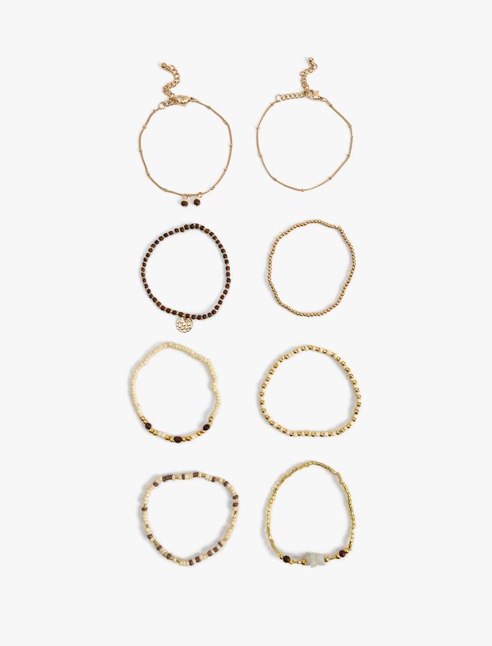 Kadın 8'li Bileklik Seti