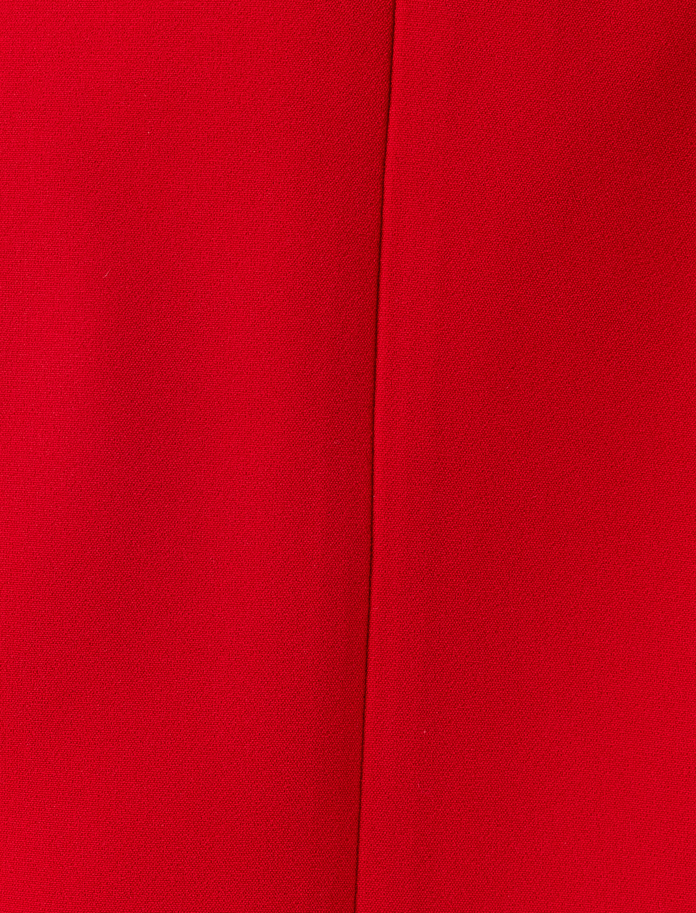   Arkadan Yırtmaç Detaylı Midi Boy A Kesim Etek