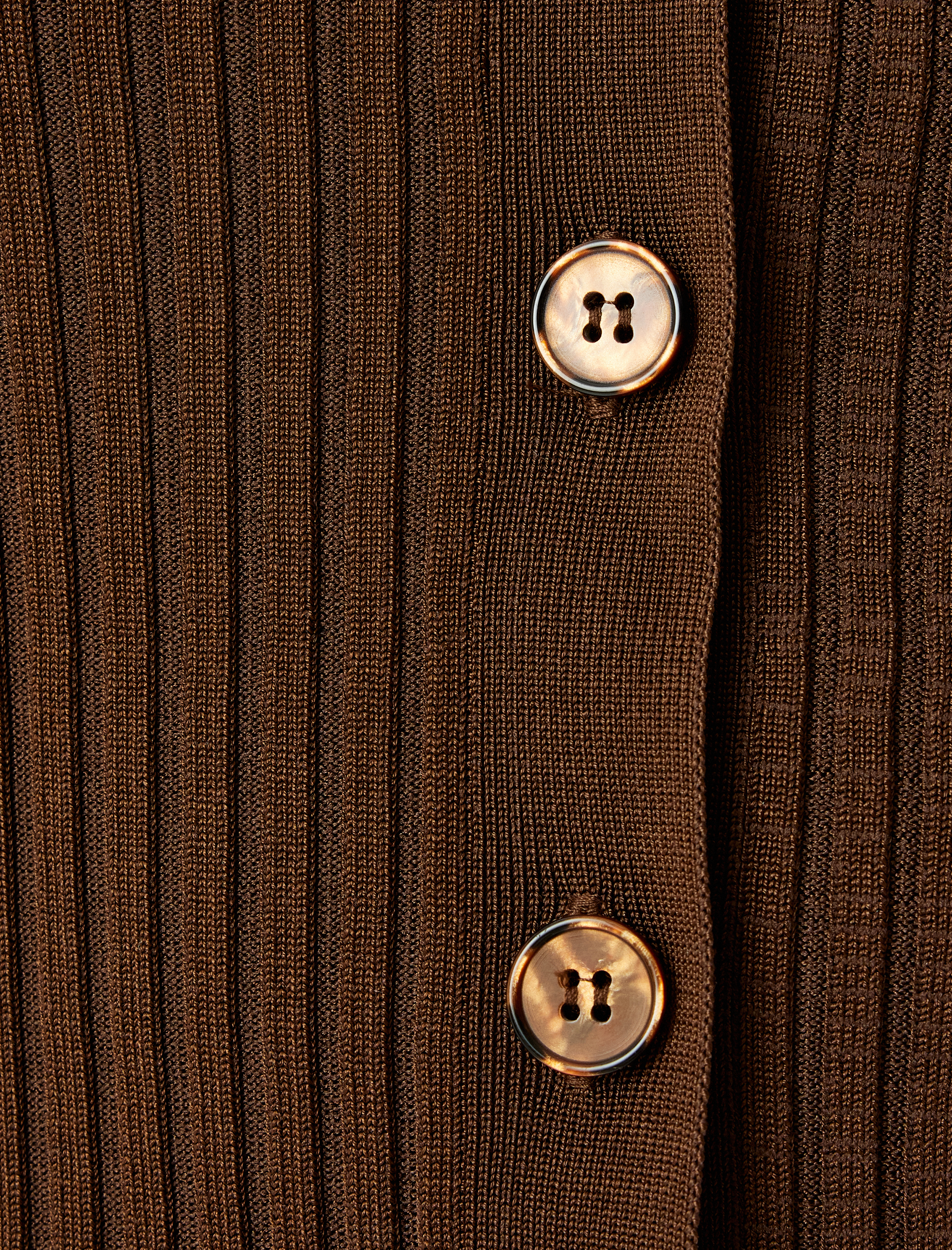   Polo Yaka Triko Kazak Kısa Kollu Düğmeli