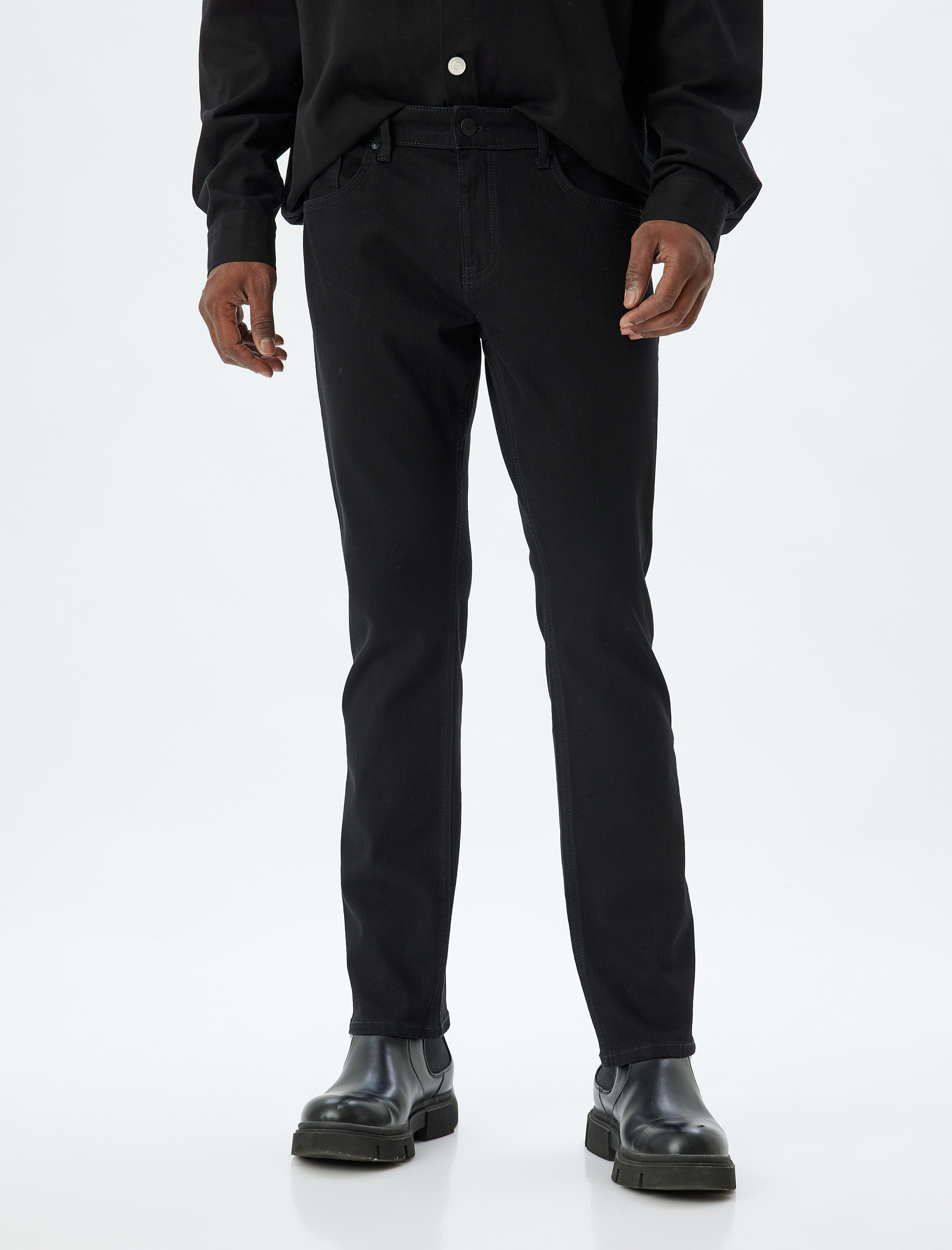   Straight Fit Kot Pantolon - Mark Jean