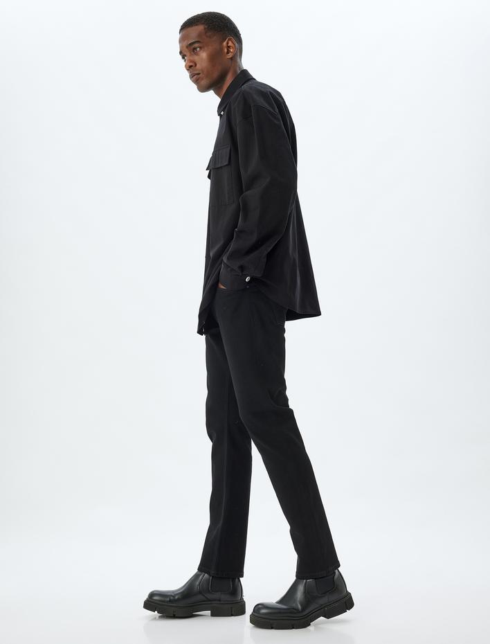  Straight Fit Kot Pantolon - Mark Jean