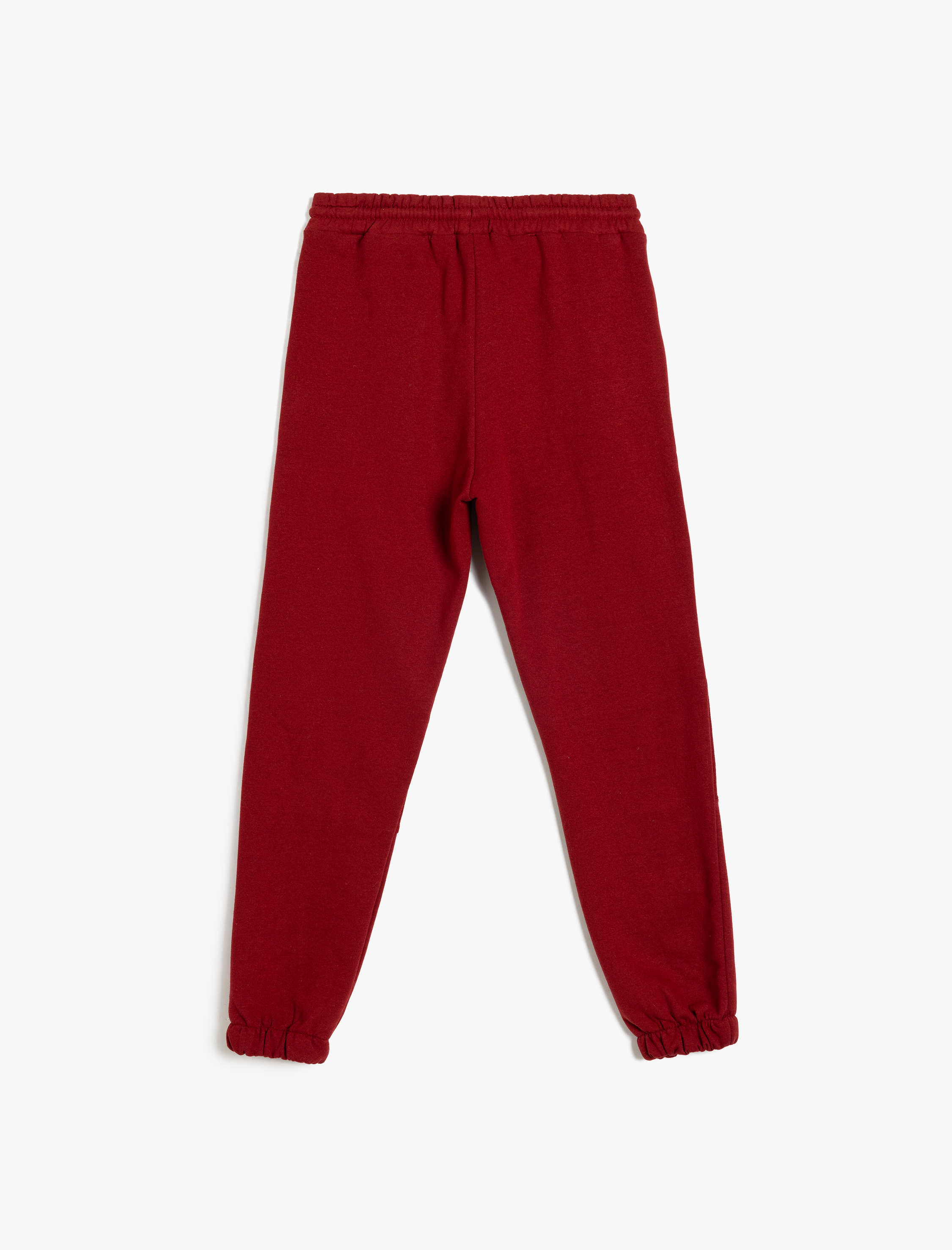  Erkek Çocuk Pamuklu Şardonlu Beli Bağlamalı Cep Detaylı Jogger Eşofman Altı