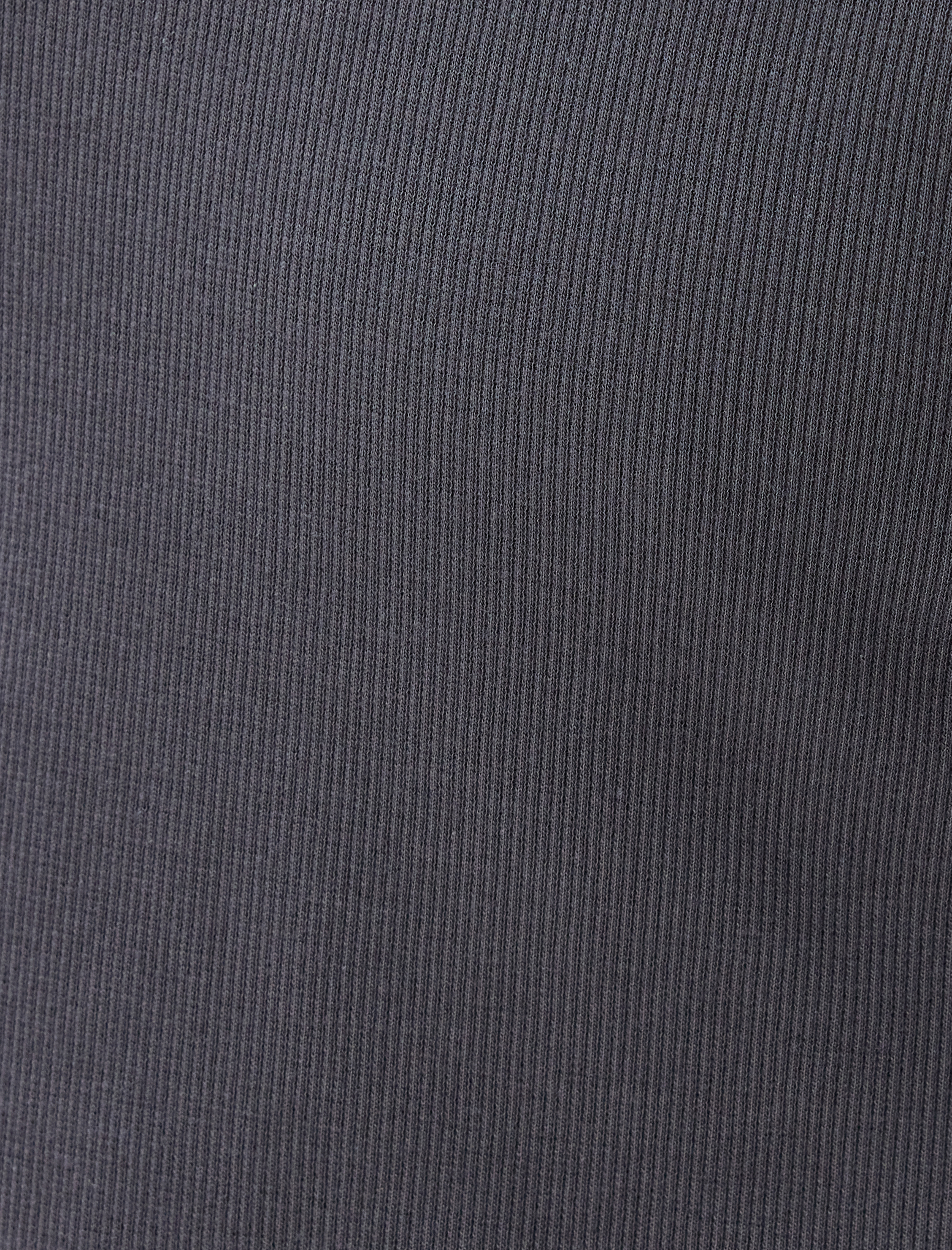   Slim Fit Uzun Kollu Pamuklu V Polo Yaka Tişört