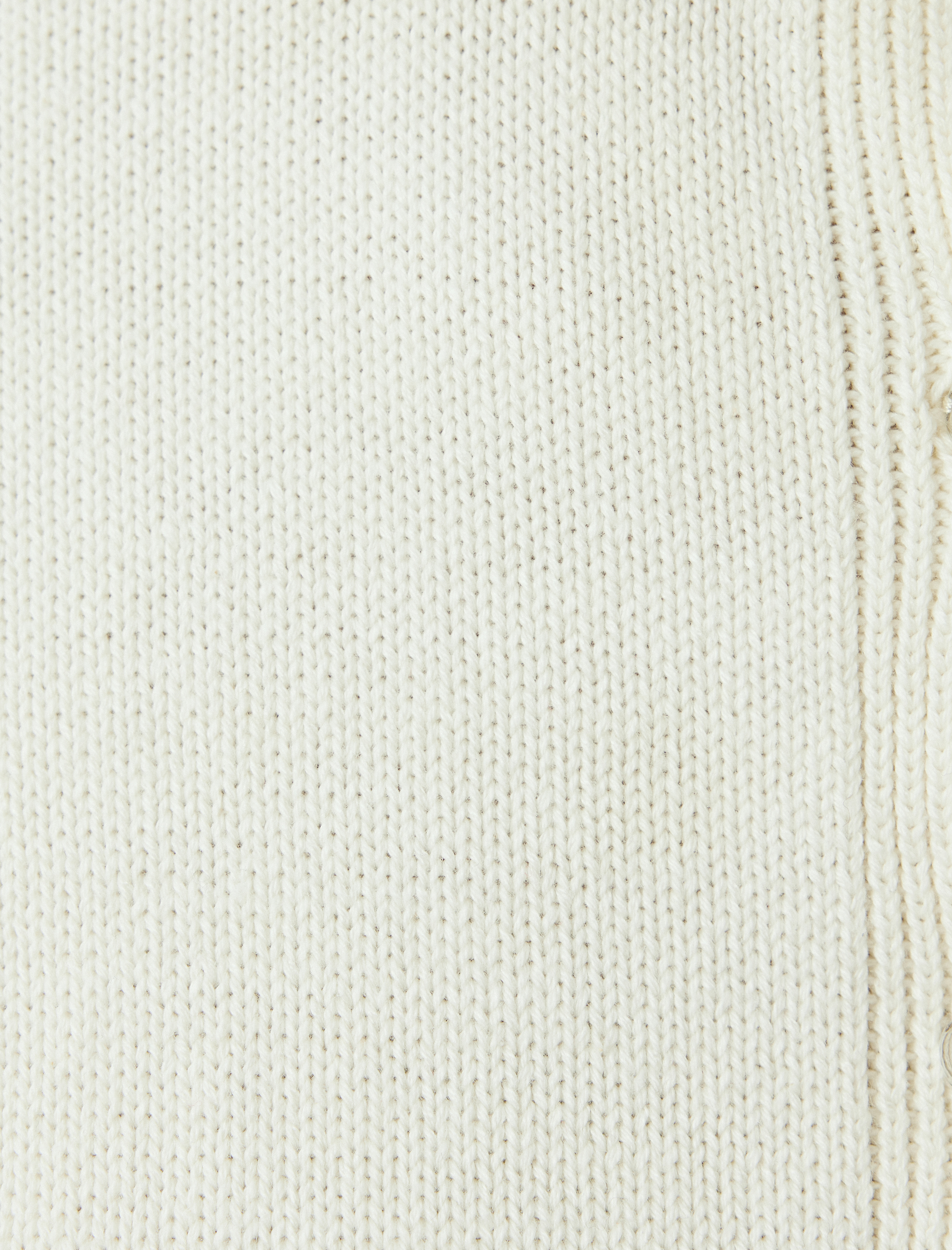   Triko Hırka Kısa Kollu Bisiklet Yaka Metal Düğmeli Slim Fit