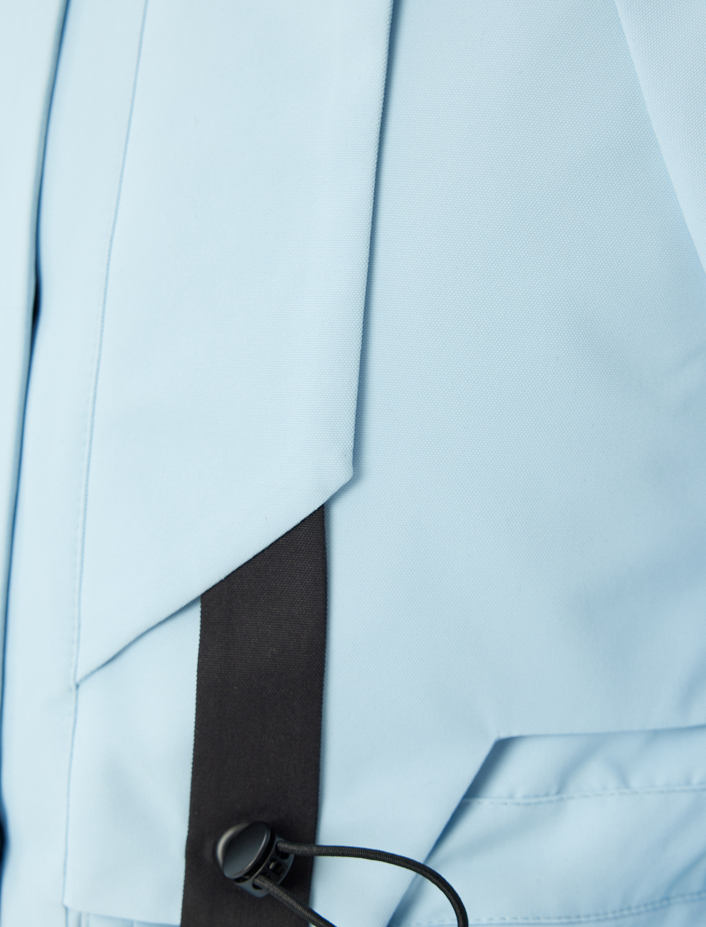   Anorak Mont Çıkarılabilir Kapüşonlu Su Geçirmez Fermuarlı Cep Detaylı Rahat Kalıp