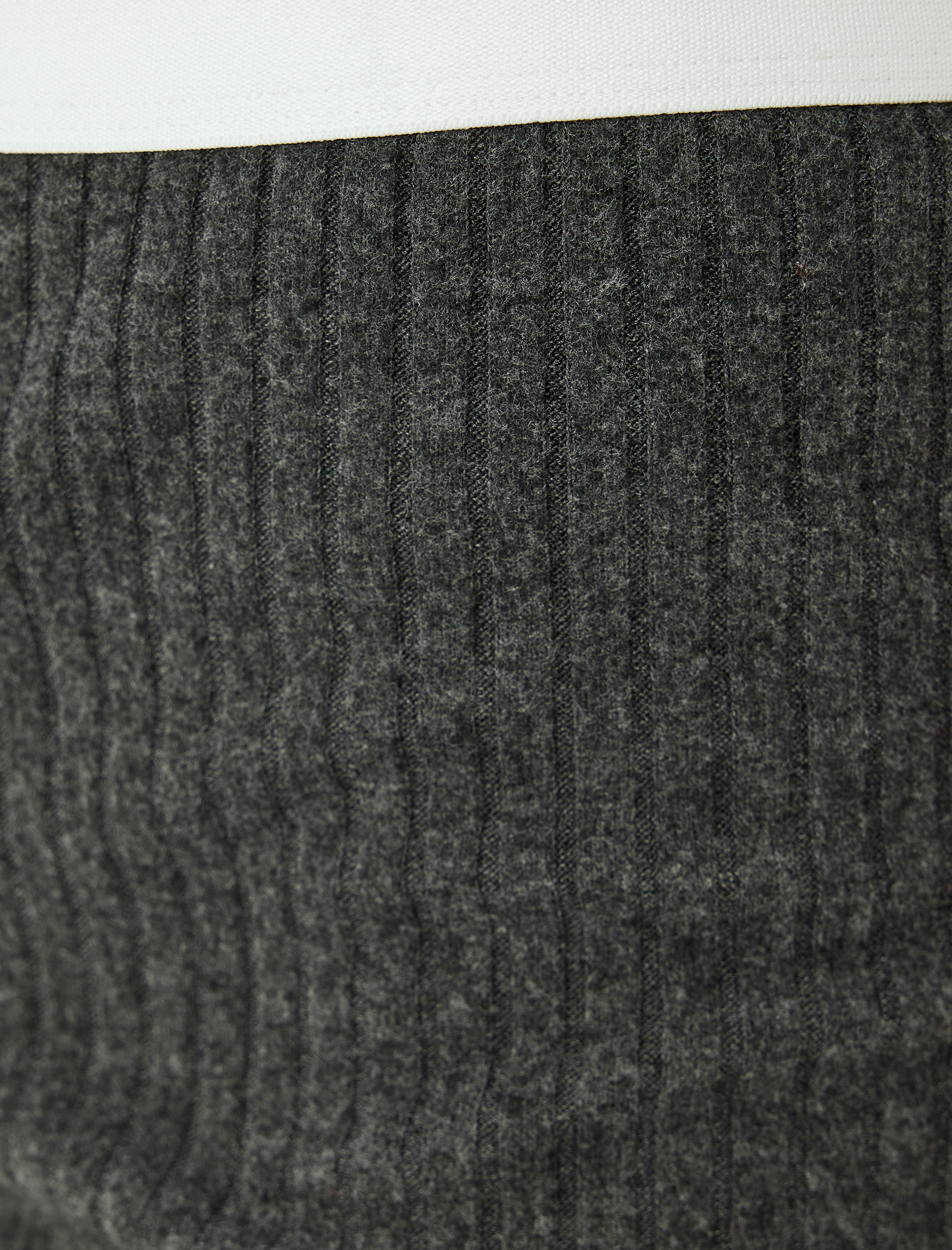   Renk Kontrastlı Düğme Detaylı Boxer Pijama Altı