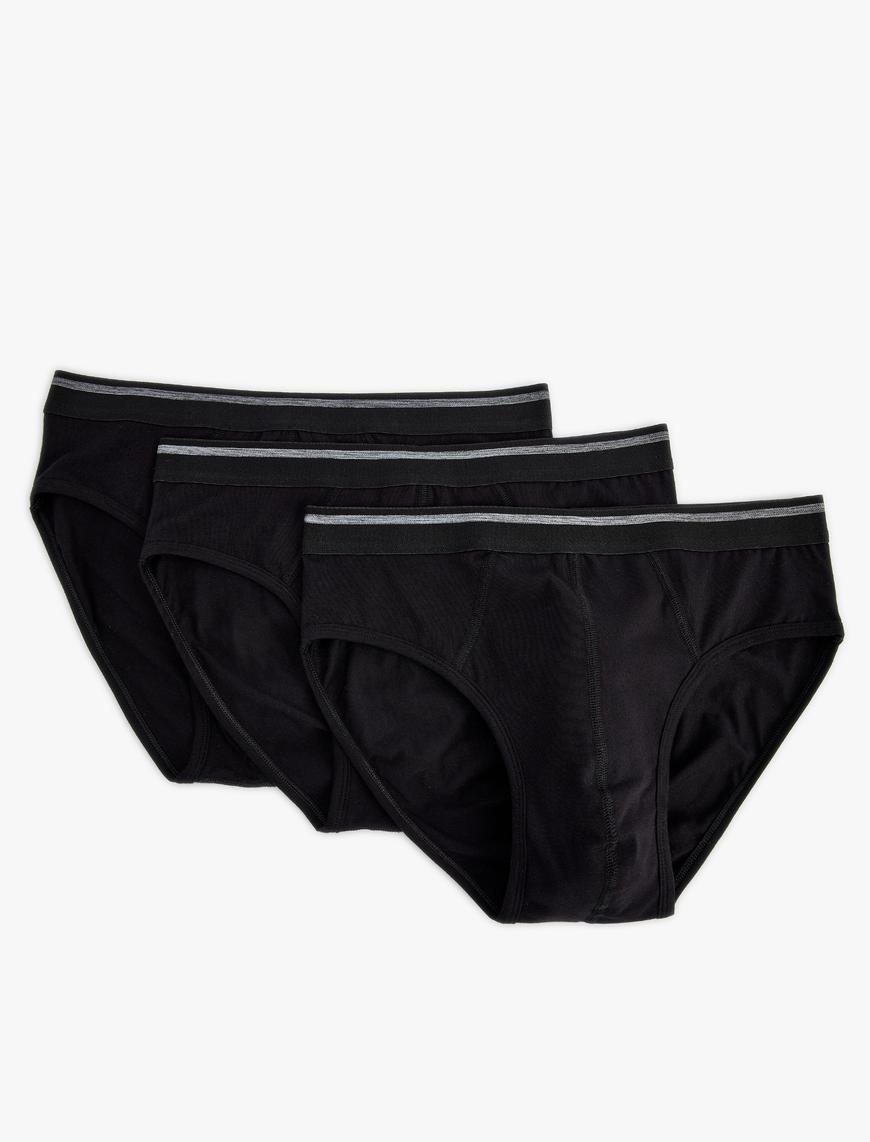   3'lü Slip Boxer Seti Basic Pamuklu