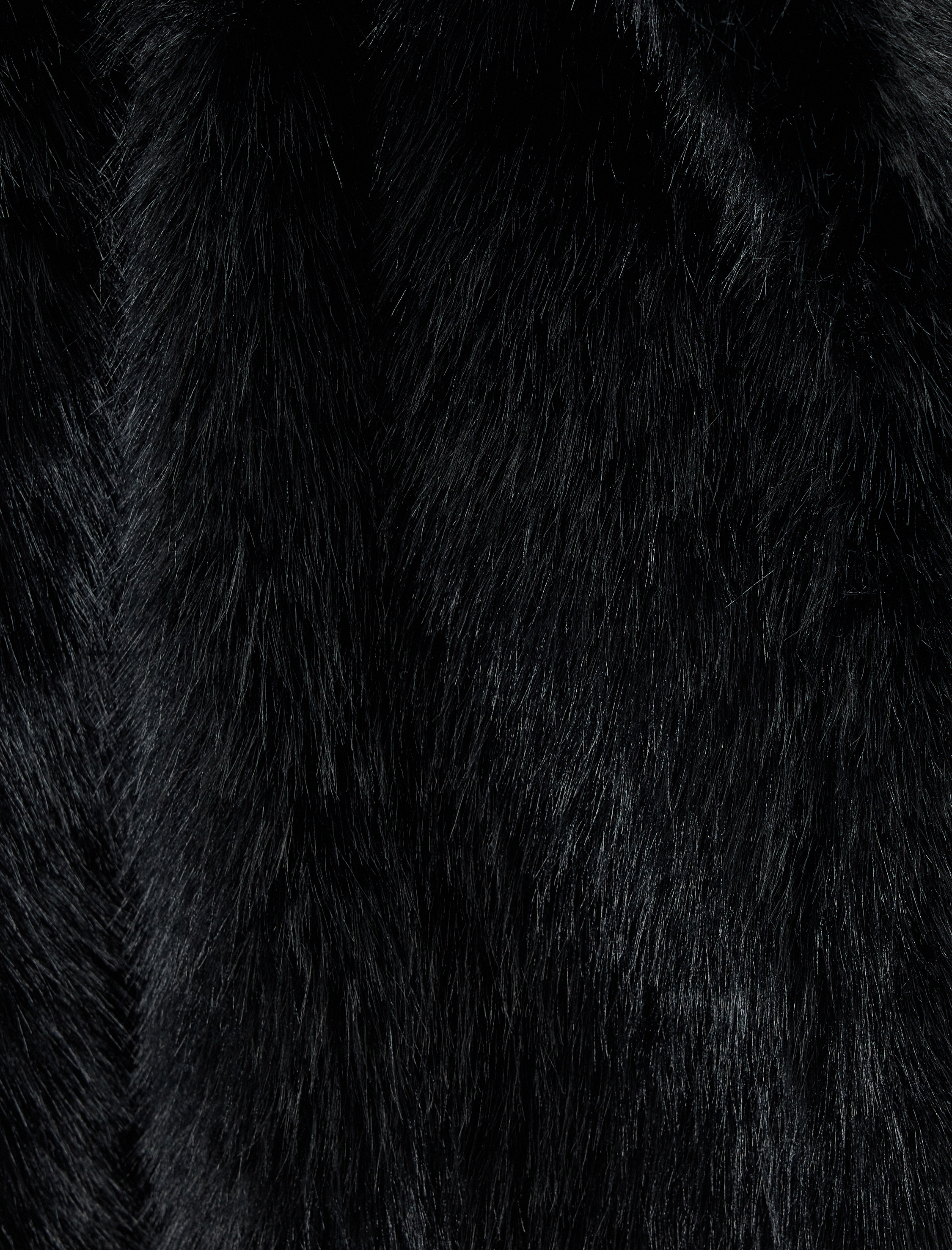 Koton X Sibil Çetinkaya - Uzun Kollu Peluş Mont