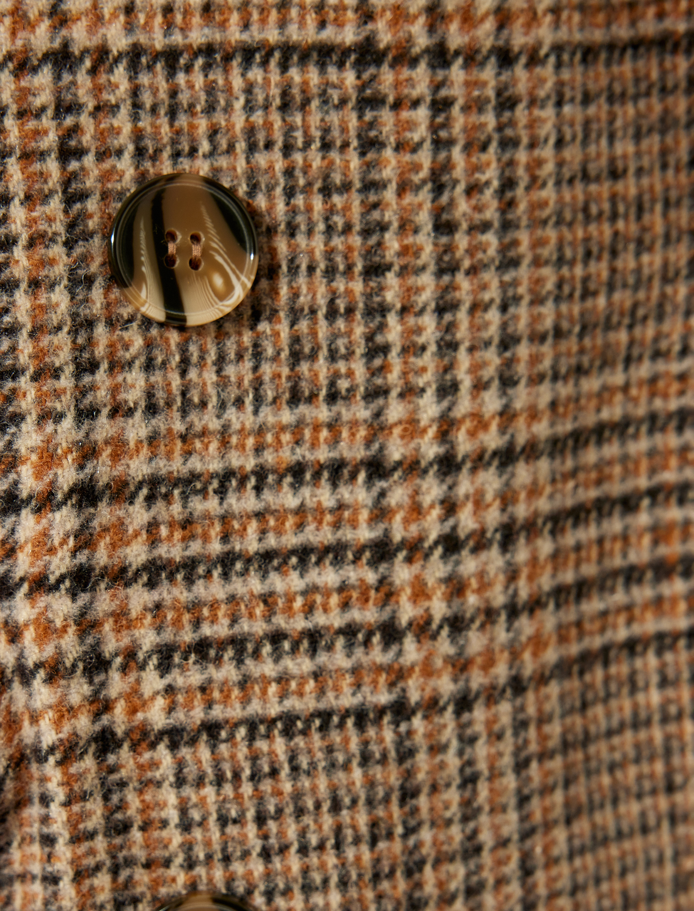   Koton X Sima Tarkan - Ekstra Uzun Kaşe Kaban Kruvaze Düğmeli Kapaklı Cepli