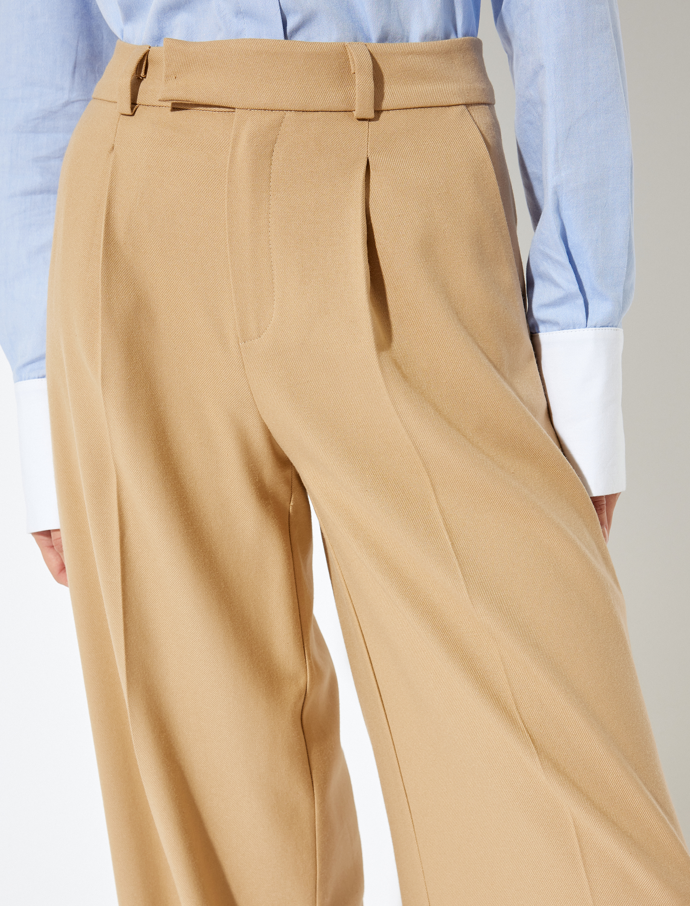   Koton X Sima Tarkan -  Cepli Standart Bel Palazzo Pantolon