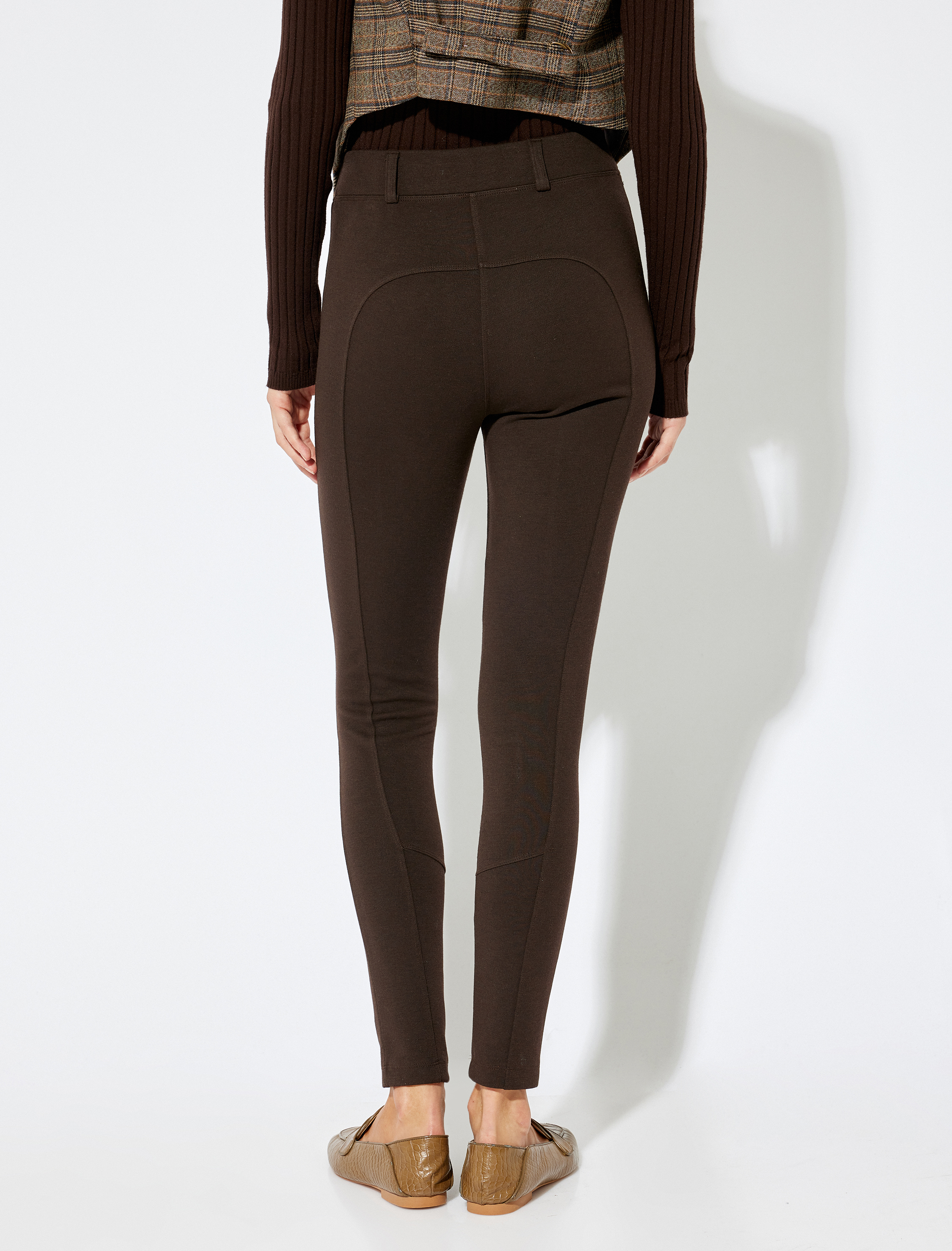   Koton X Sima Tarkan - Tayt Pantolon Nervür Detaylı Standart Bel Skinny