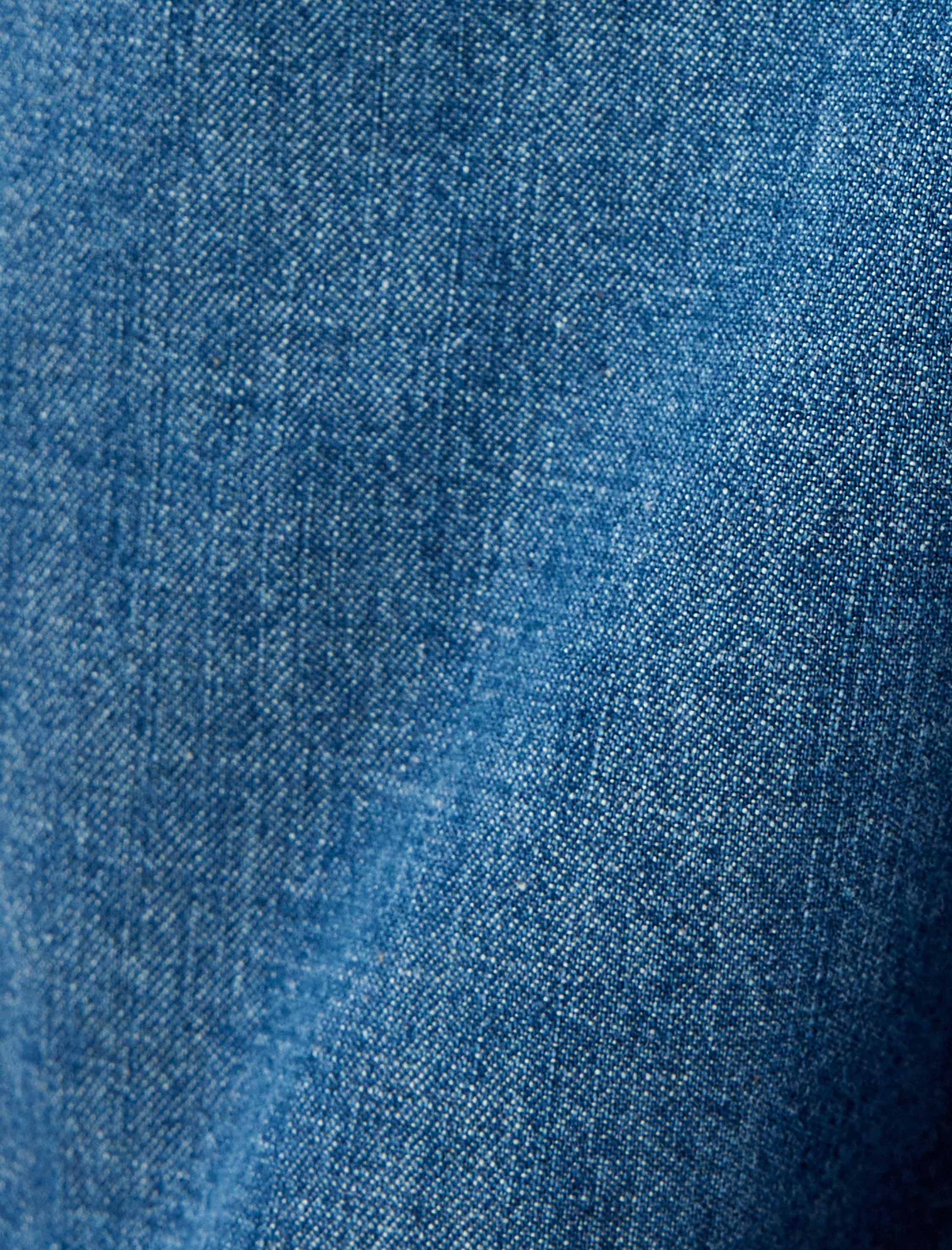 Kot Gömlek Ceket Uzun Kollu Kapaklı Cep Detaylı Pamuklu