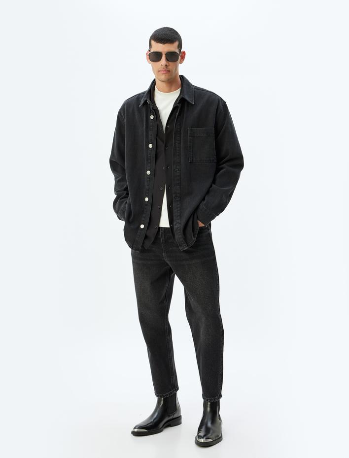  Loose Fit Jean Pantolon - Steve Jean