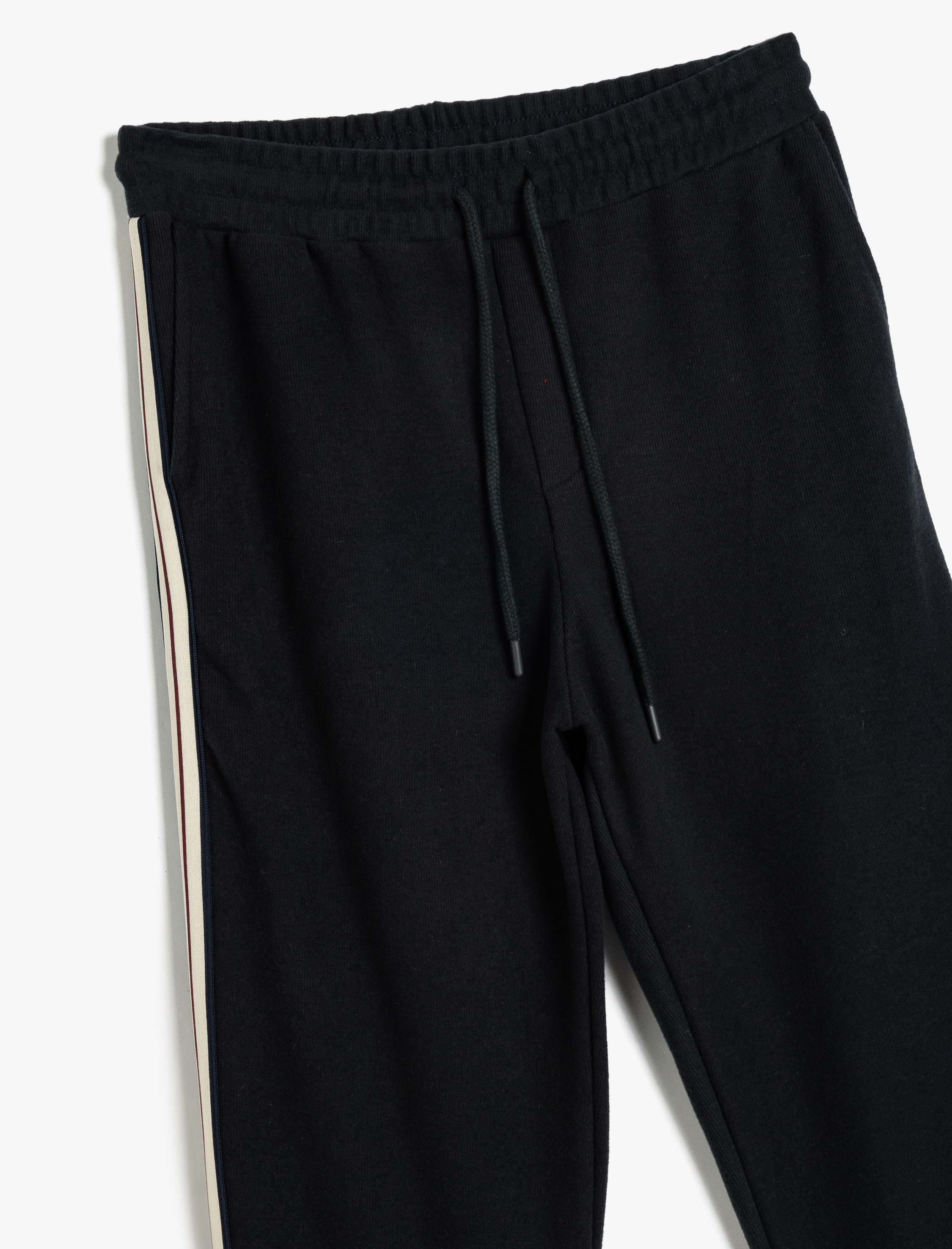   Eşofman Altı Beli Bağcıklı Biyeli Cep Detaylı Pamuk Karışımlı