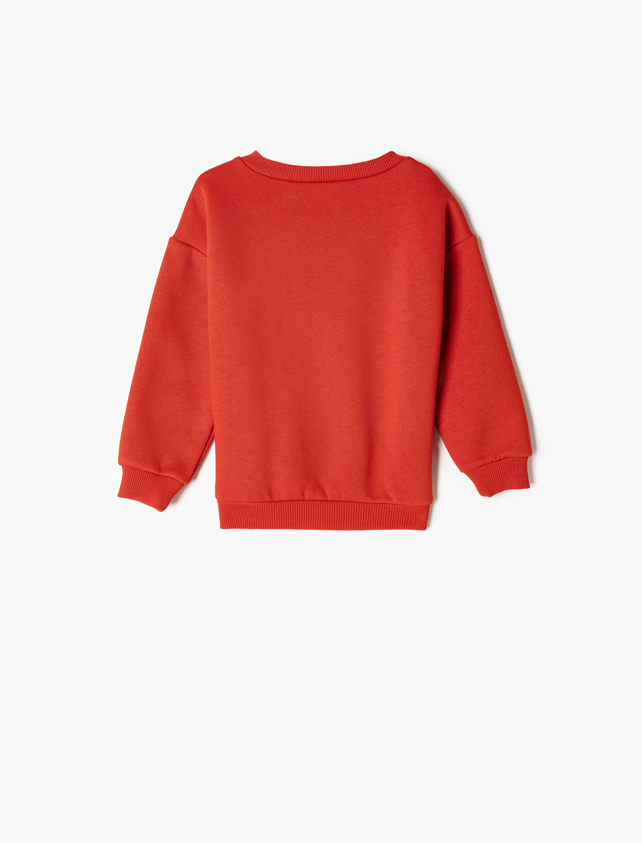  Erkek Bebek Sweatshirt Snoopy Baskılı Lisanslı Uzun Kollu Bisiklet Yaka Şardonlu