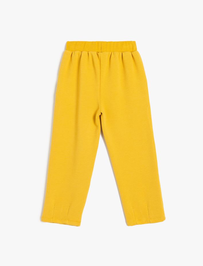 Erkek Bebek Eşofman Altı Beli Bağlamalı Cepli Pamuklu