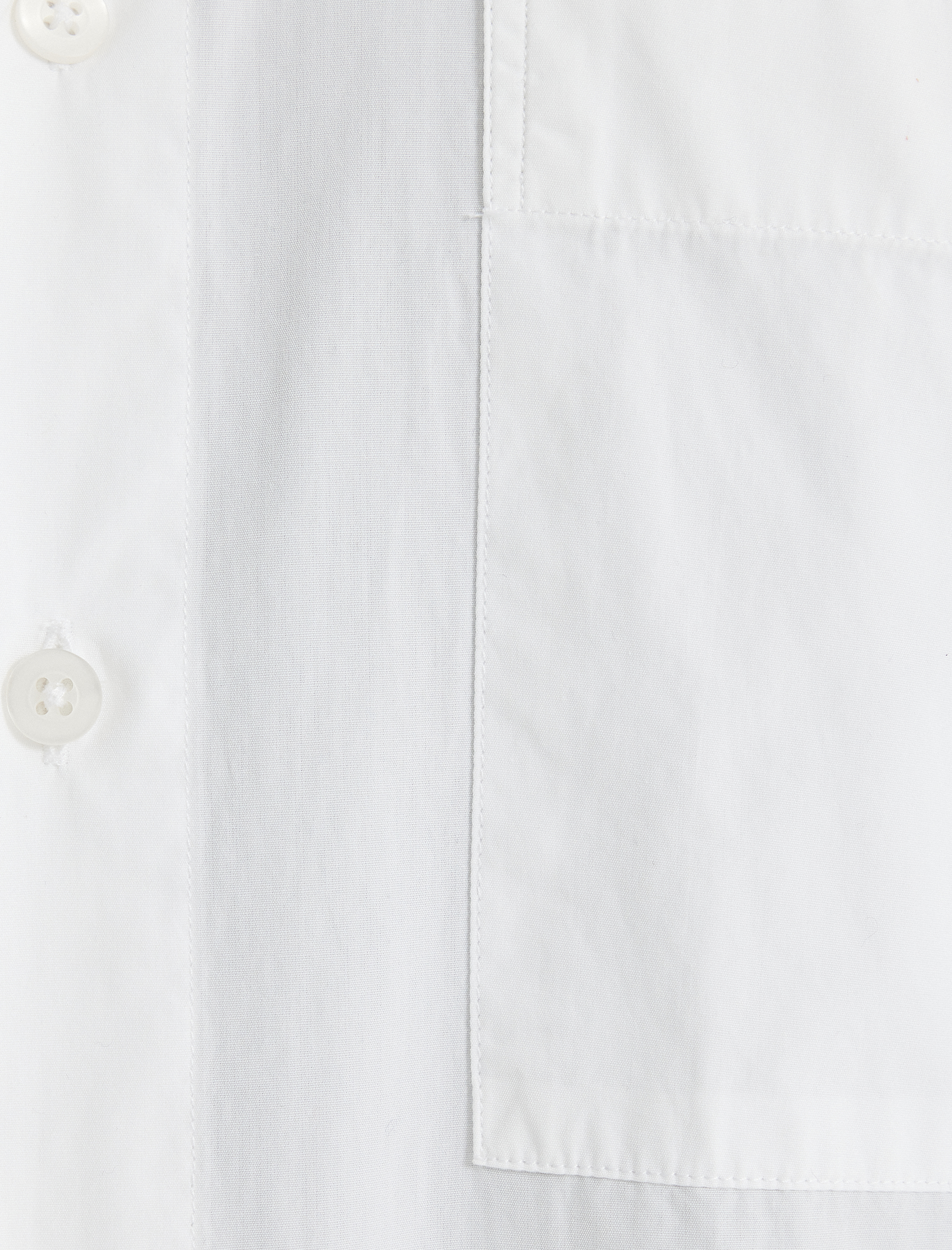   Yarım İtalyan Yaka Gömlek Basic Uzun Kollu Pamuk Karışımlı Regular Fit