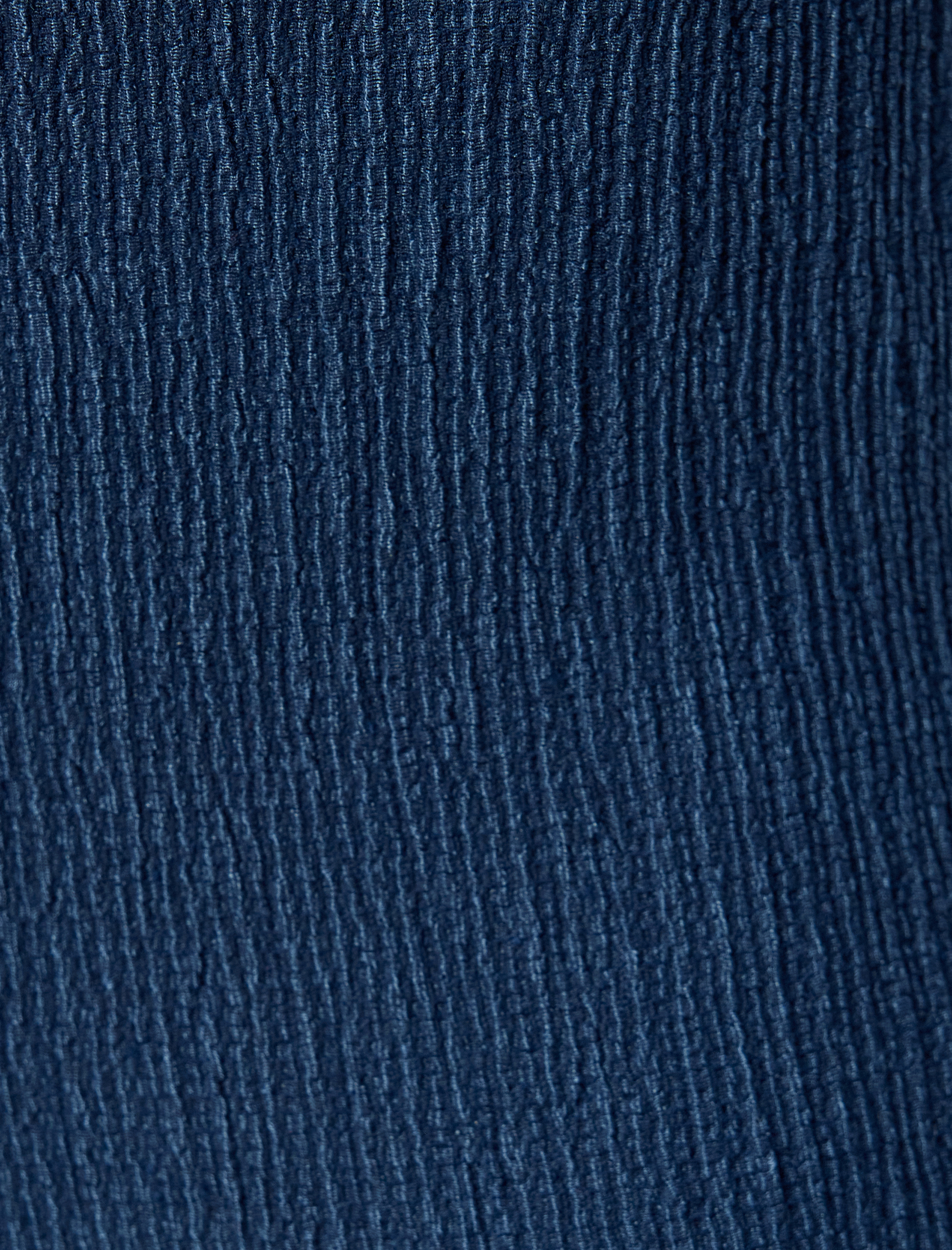   Beli Bağcıklı Pantolon Bürümcük Düz Paça Rahat Kalıp