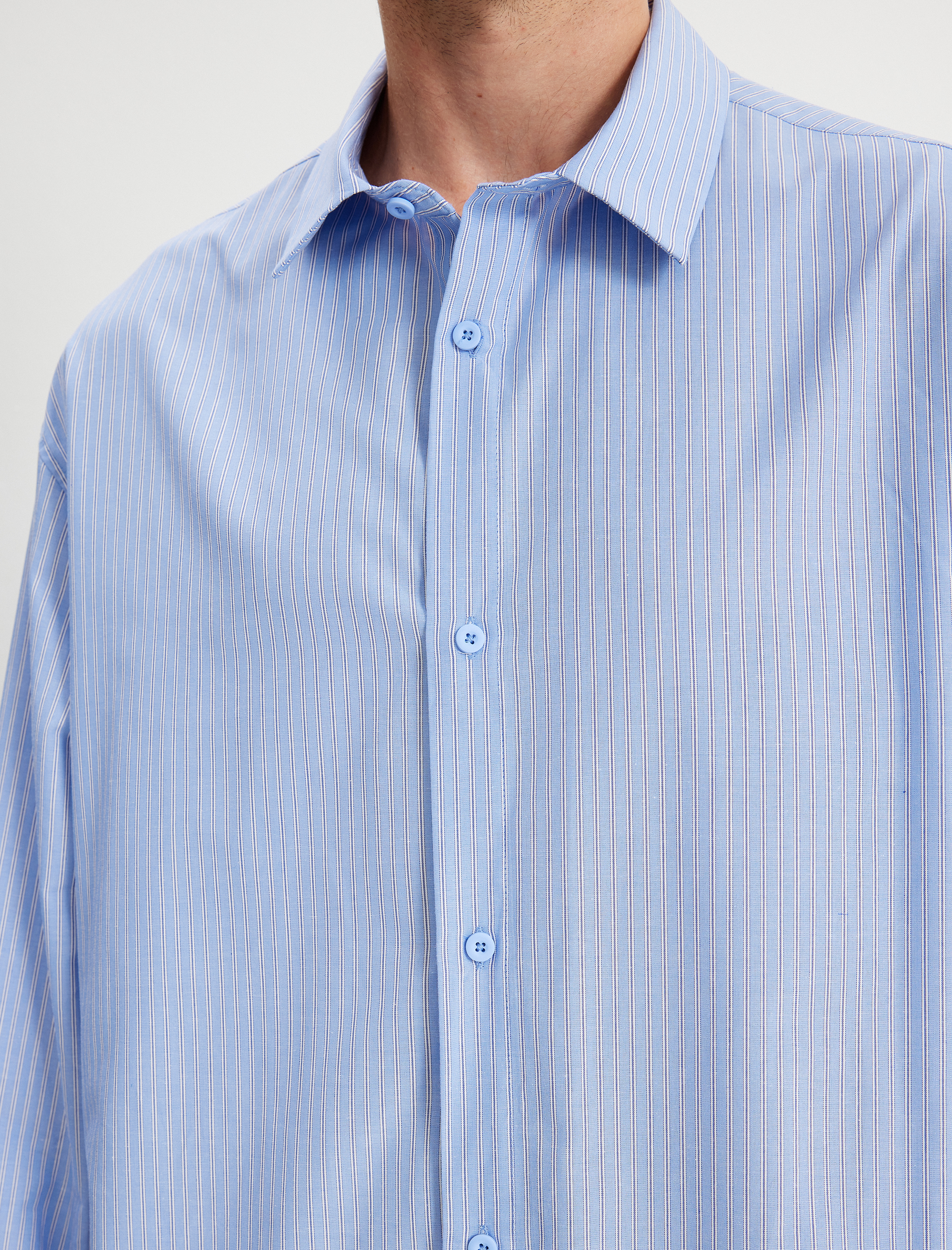   Uzun Kollu Gömlek Düğmeli Pamuklu Regular Fit