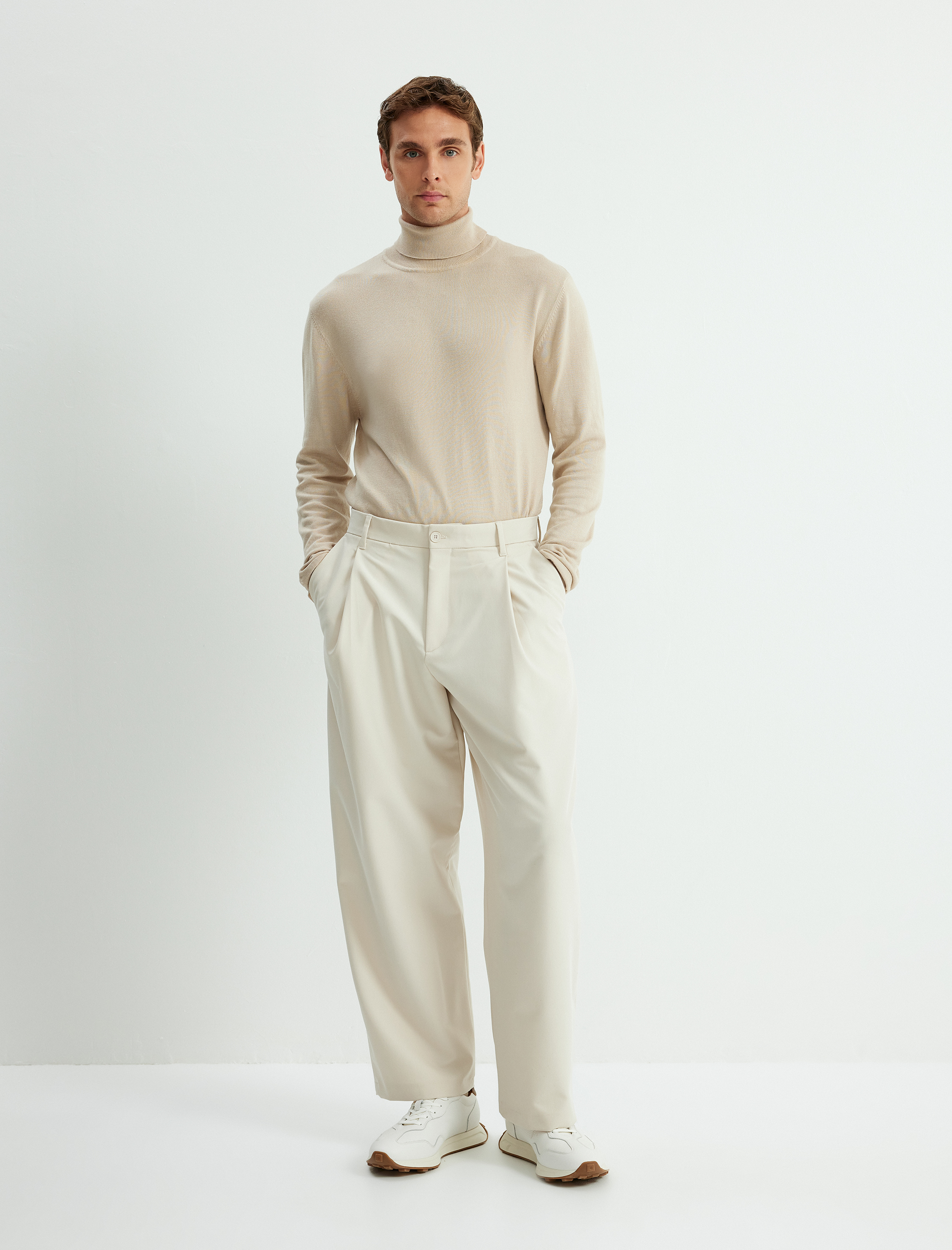   Triko Kazak Basic Balıkçı Yaka Uzun Kollu