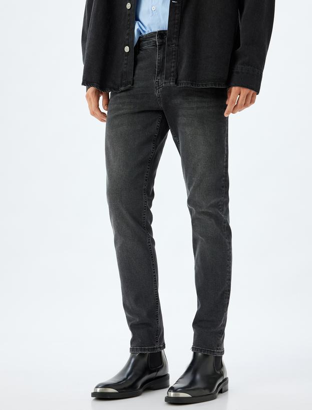 Slim Fit Kot Pantolon - Brad Jean_2