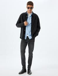 Slim Fit Kot Pantolon - Brad Jean