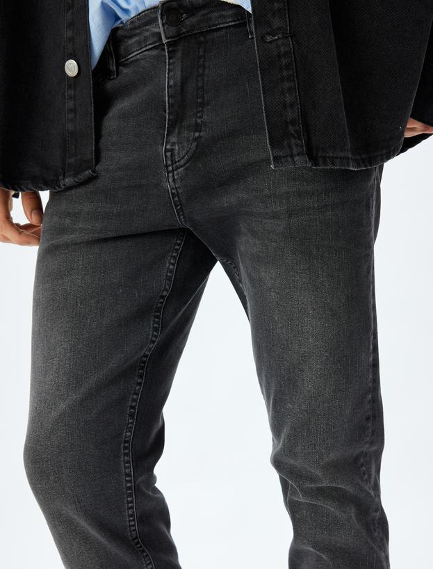 Slim Fit Kot Pantolon - Brad Jean_4