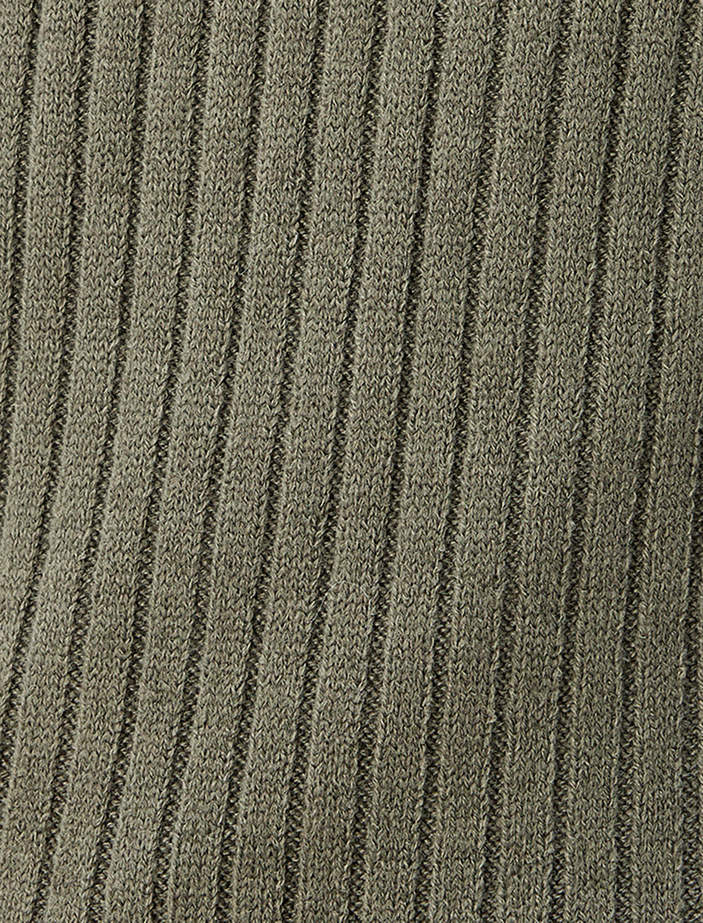   Triko Kazak Basic Düğme Detaylı Yaka Dokulu