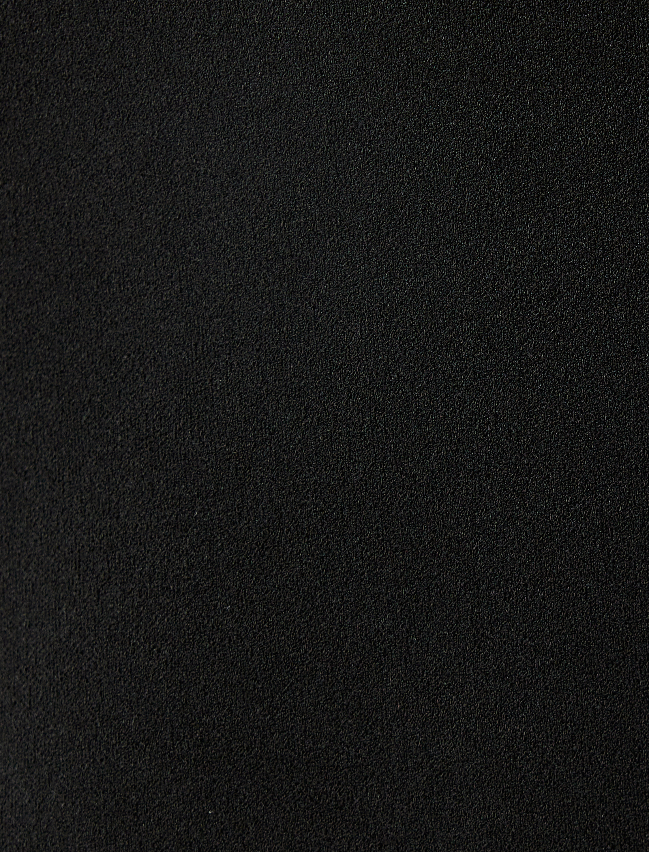   Gömlek Yaka Taşlı Mini Elbise Uzun Kollu Krep Scuba Kumaş