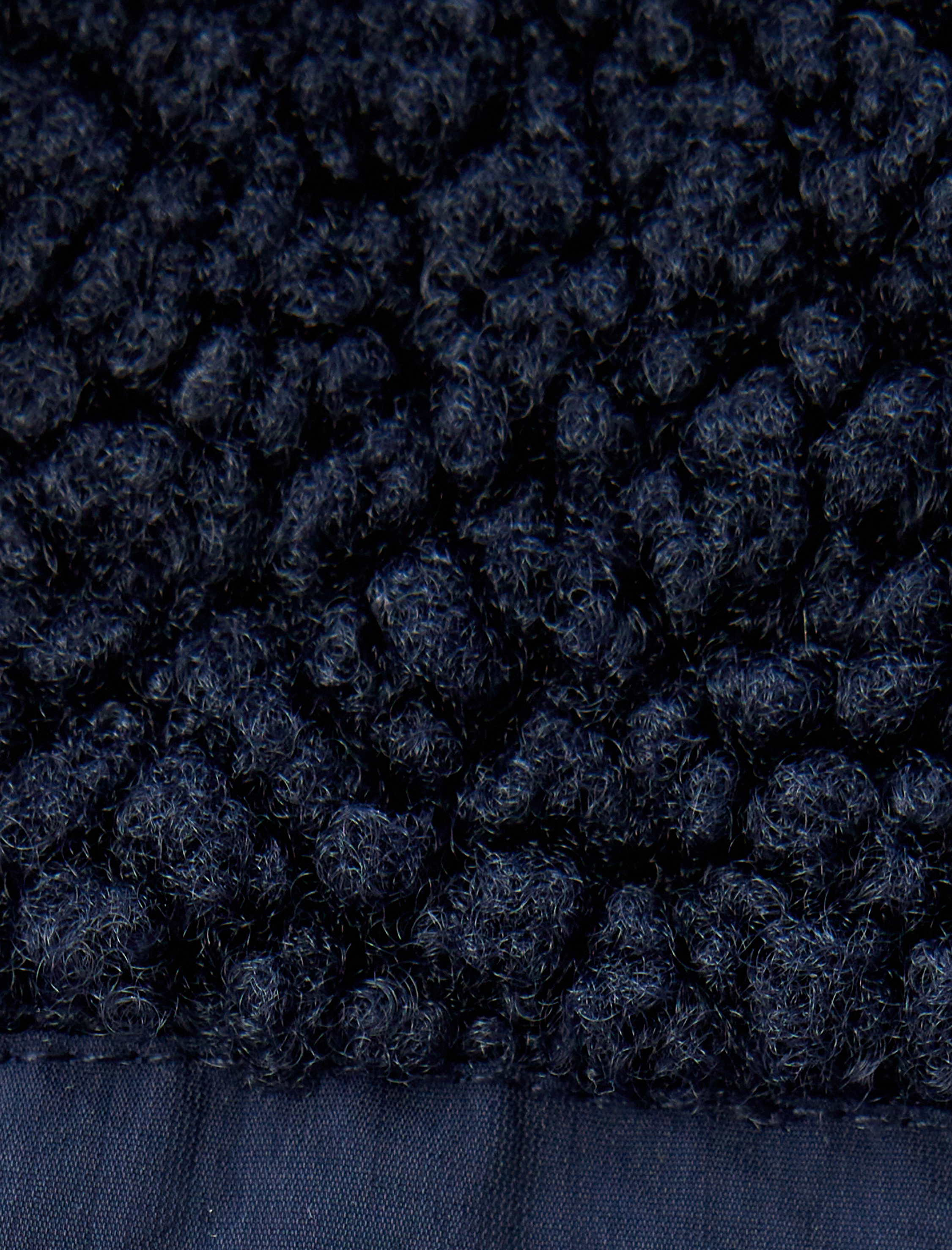   Oversize Peluş Ceket Fermuarlı Cep Detaylı Dik Yaka Çıtçıt Düğmeli