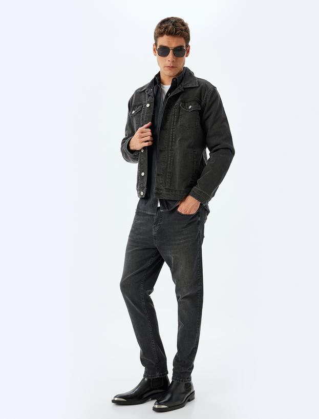 Tapered Fit Jean Pantolon - Joe Jean_0