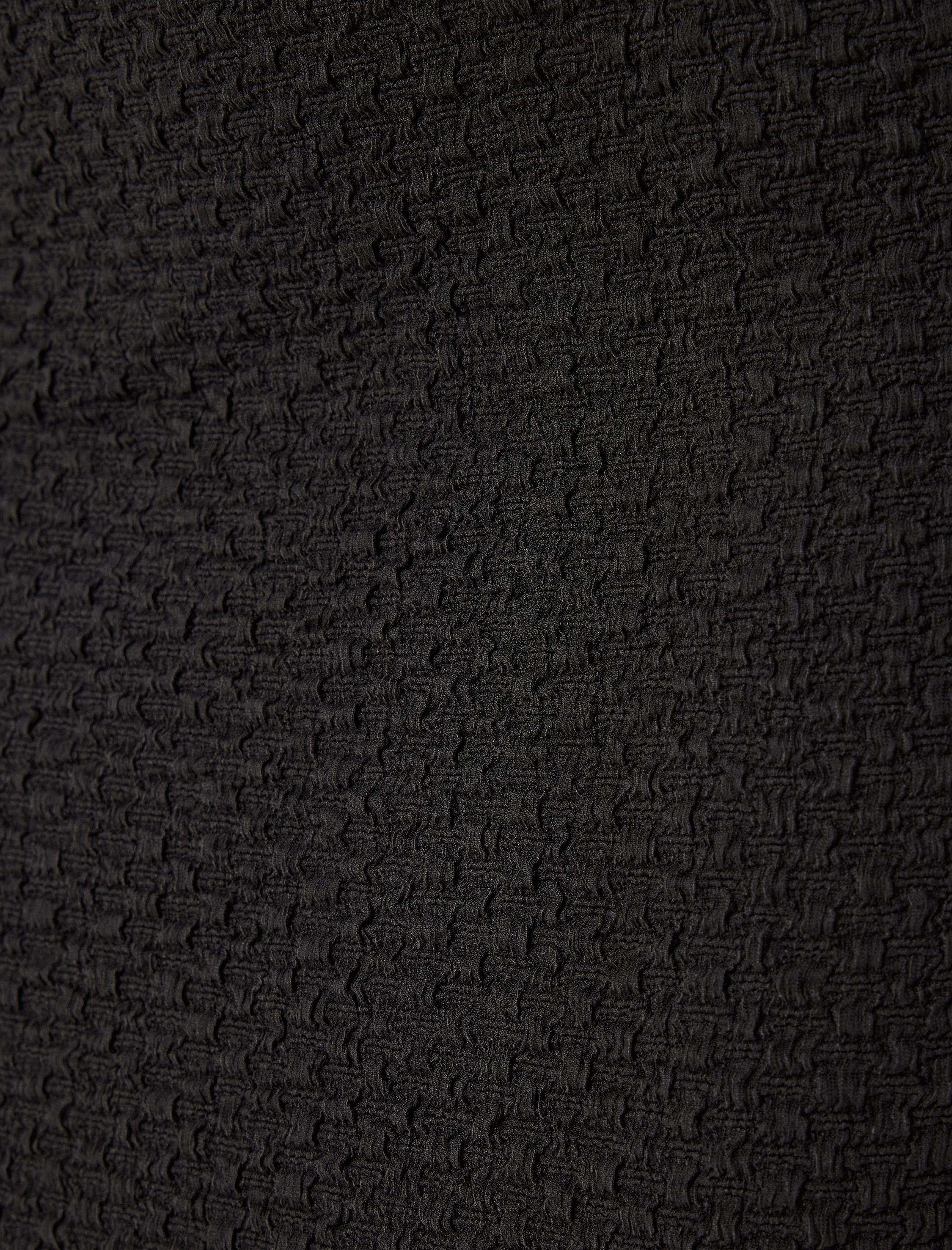   Midi Boy Kalem Etek Yandan Yırtmaçlı Dokulu Slim Fit Standart Bel