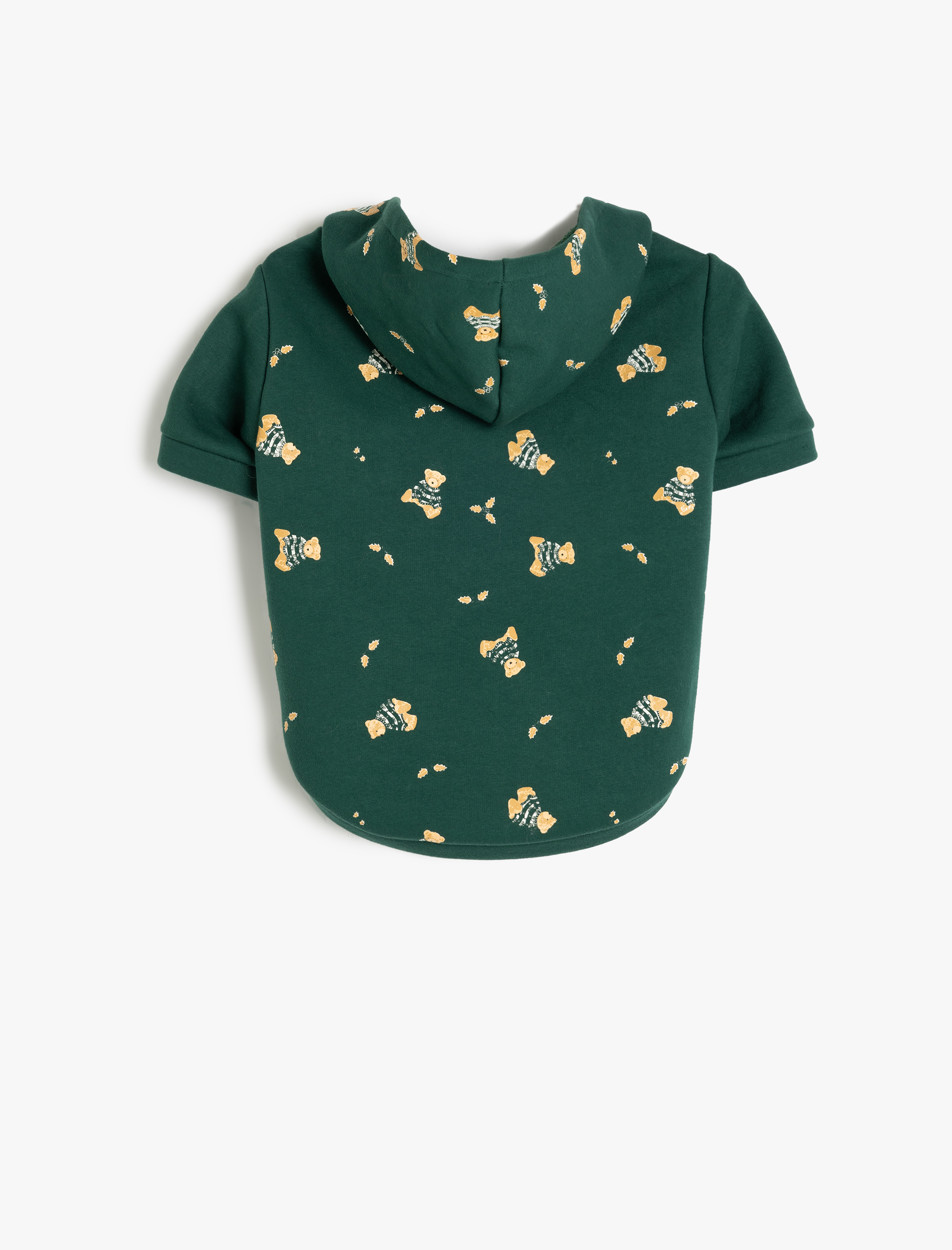   Şardonlu Köpek Sweatshirtü Fermuarlı Kapüşonlu