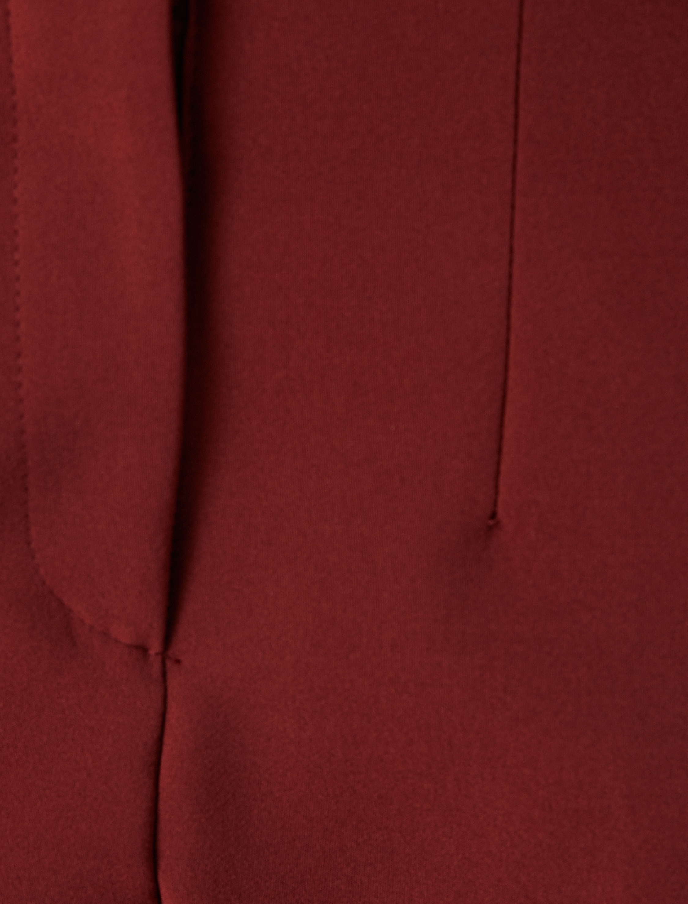   Yüksek Bel Cigarette Kumaş Pantolon Slim Fit Cepli