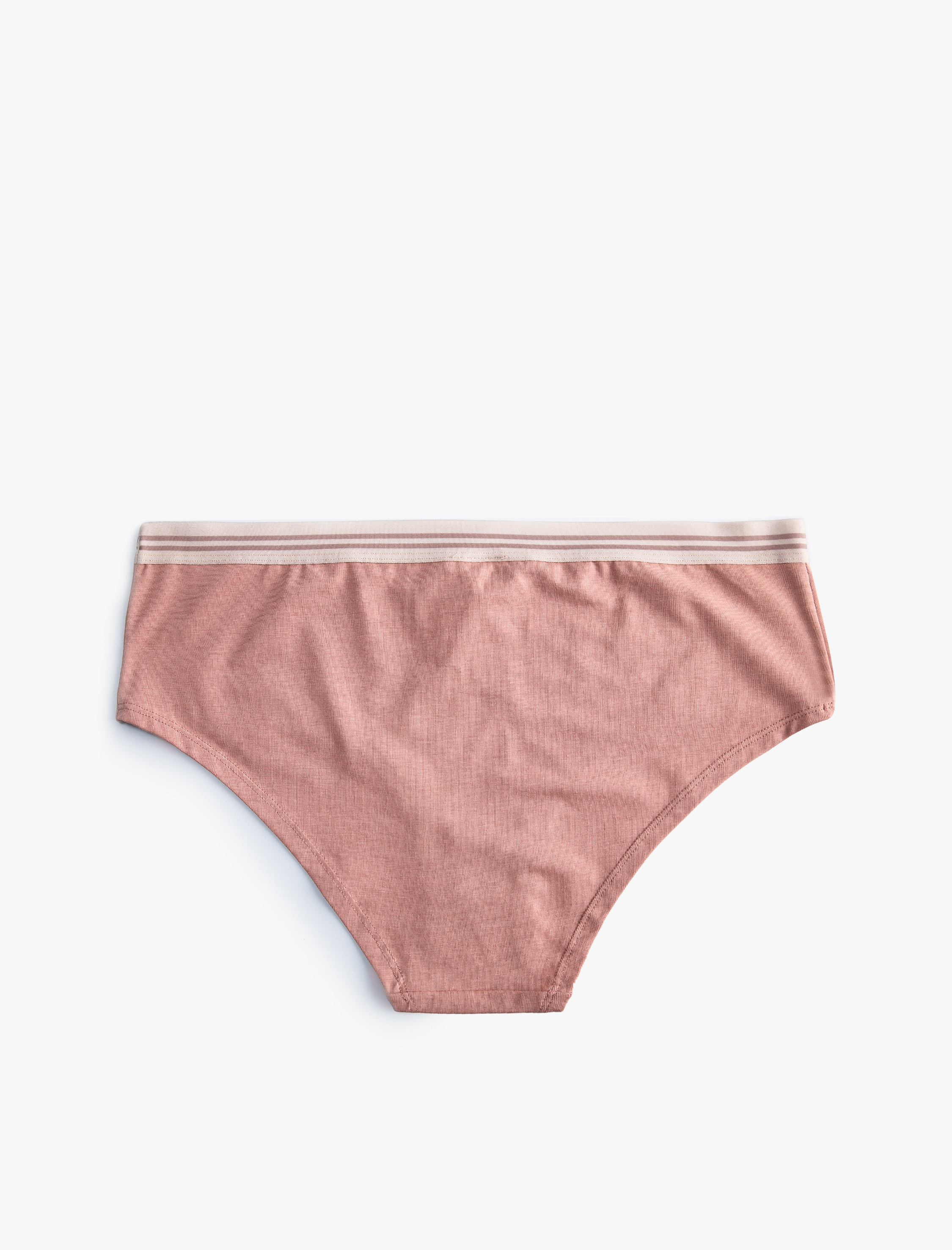   Pamuklu Hipster Külot Baskılı Yüksek Bel