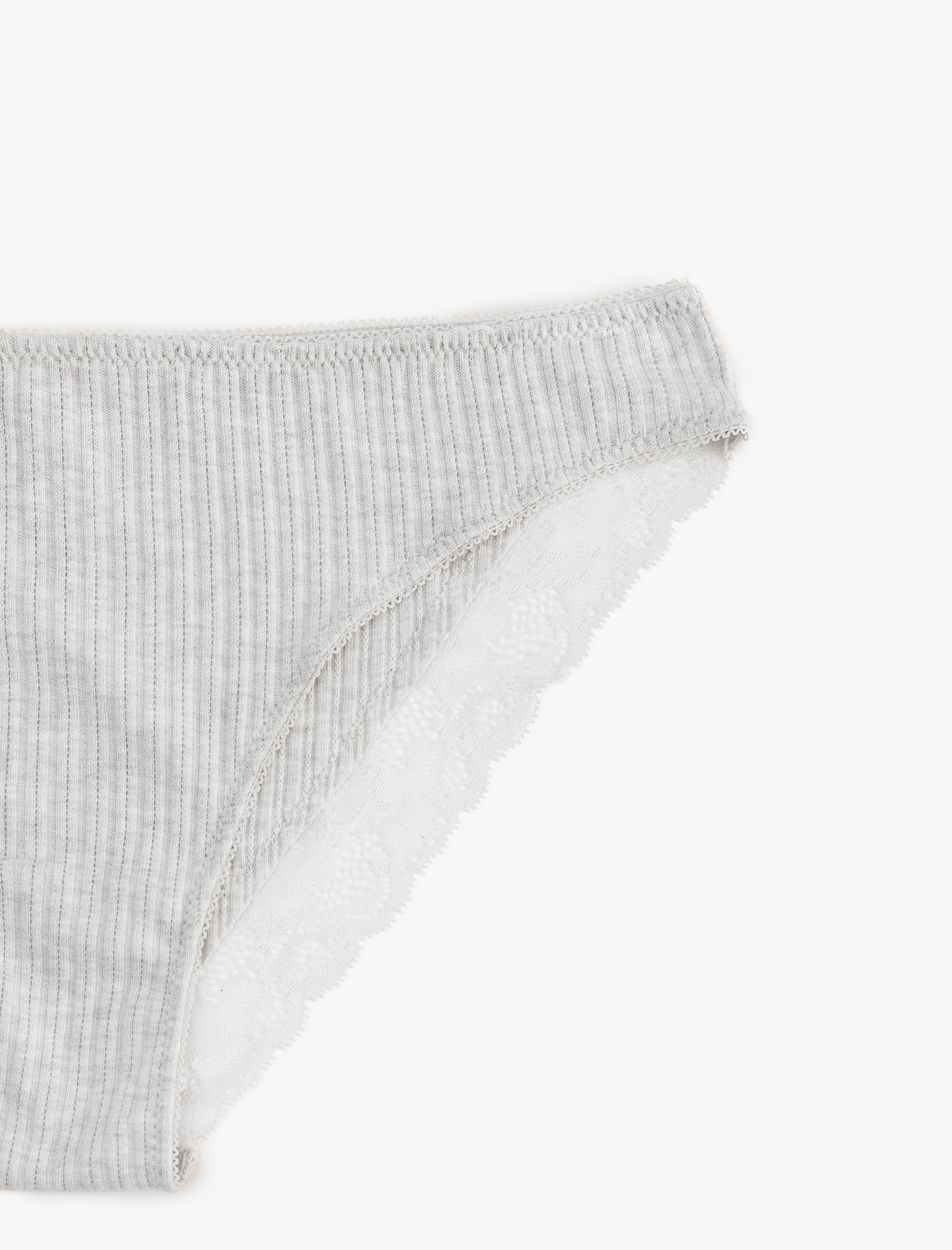   Brief Külot Pamuklu Dantel Detaylı