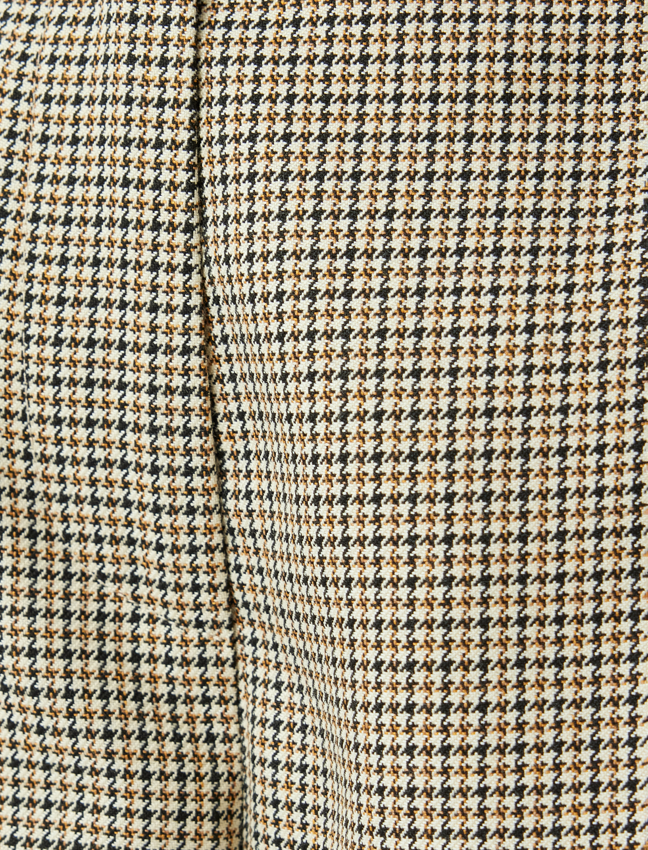   Koton X Sima Tarkan - Düşük Bel Bol Paça Ekose Kumaş Pantolon