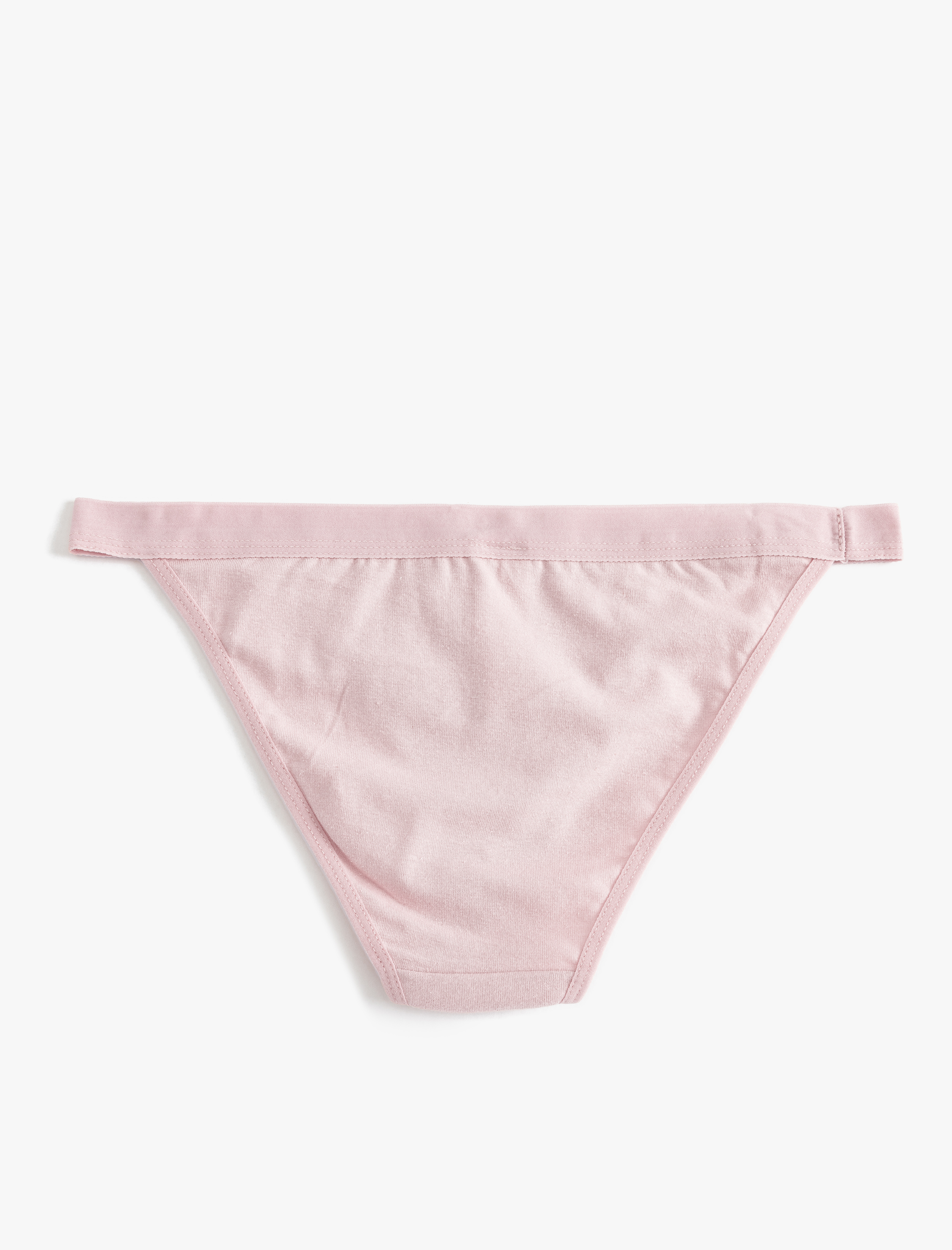   Brazilian Külot Slogan Baskılı Pamuklu Yanları İpli