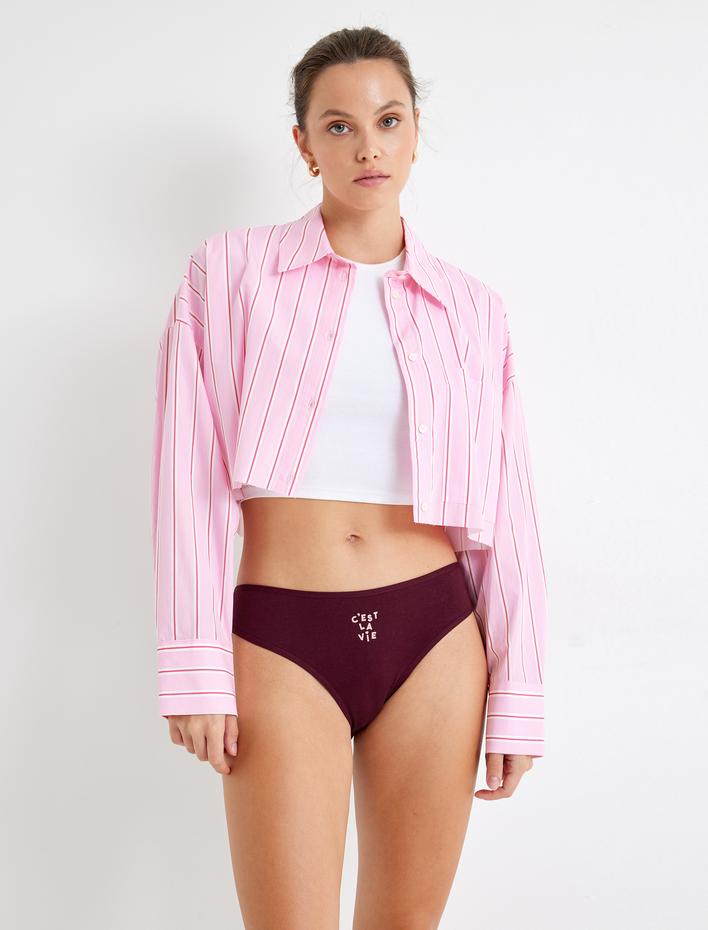  Brazilian Dantelli Külot Pamuklu