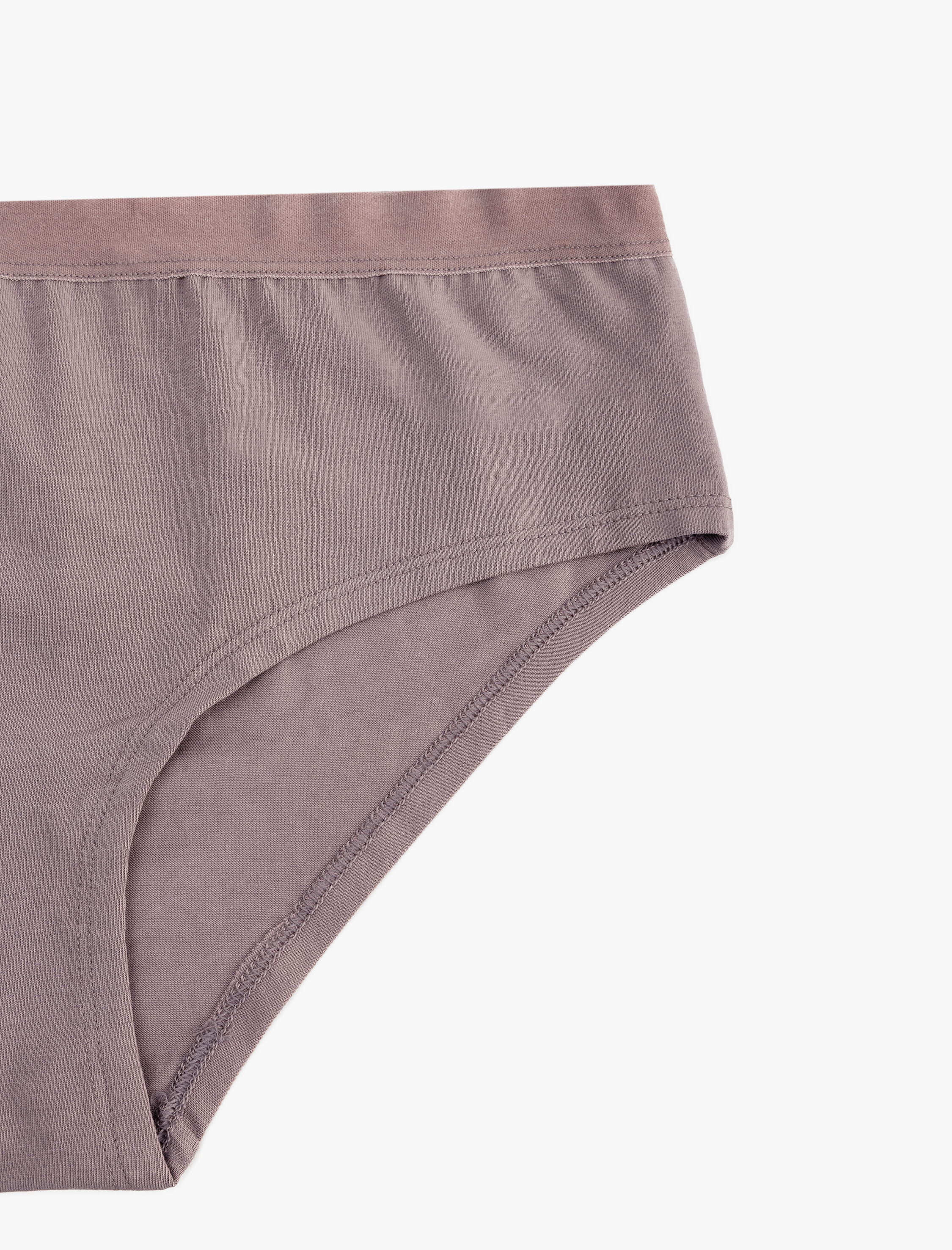   Arkası Baskılı Yüksek Bel Pamuklu Hipster Külot