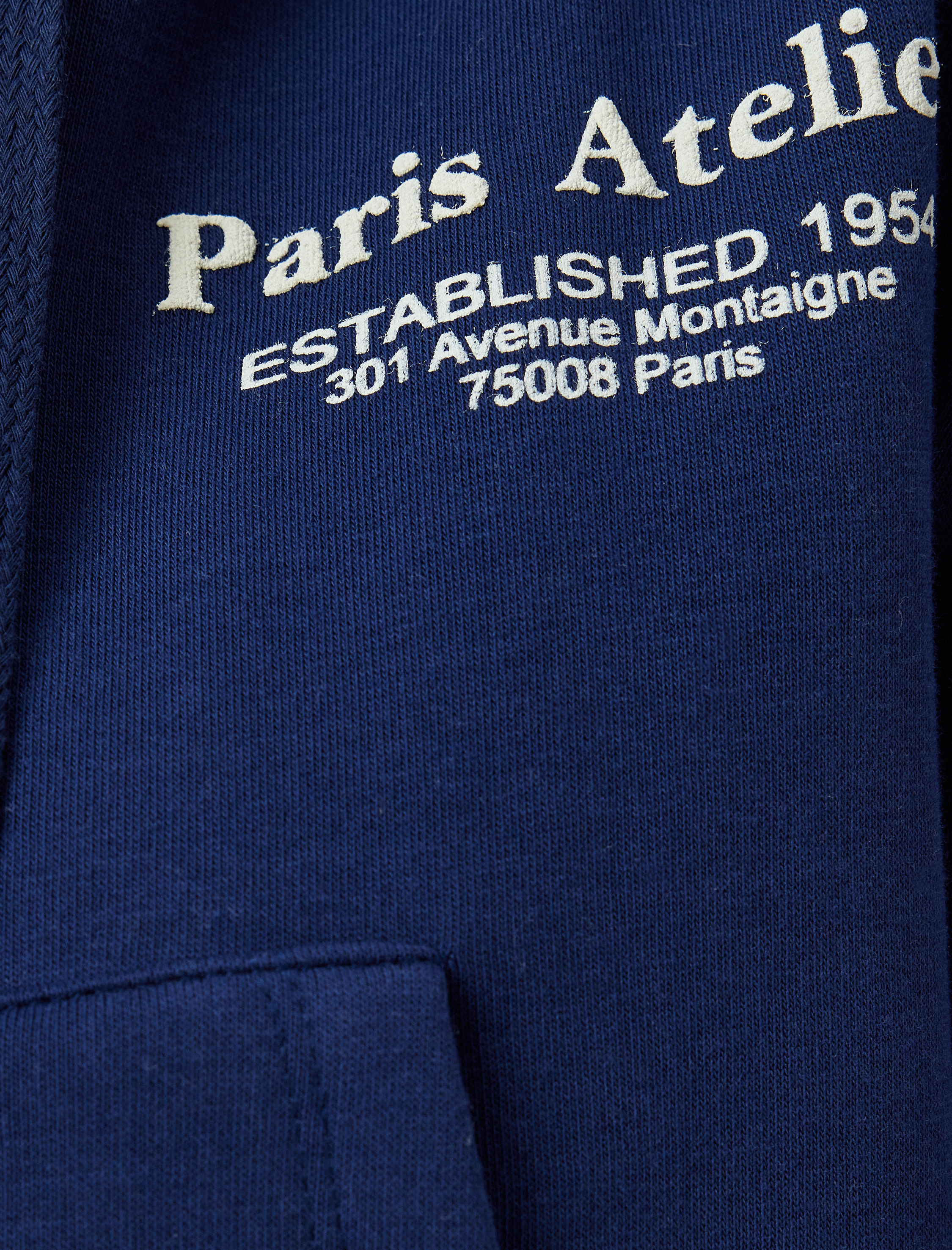   Şardonlu Fermuarlı Sweatshirt Crop Arkası Baskılı Cep Detaylı Slim Fit