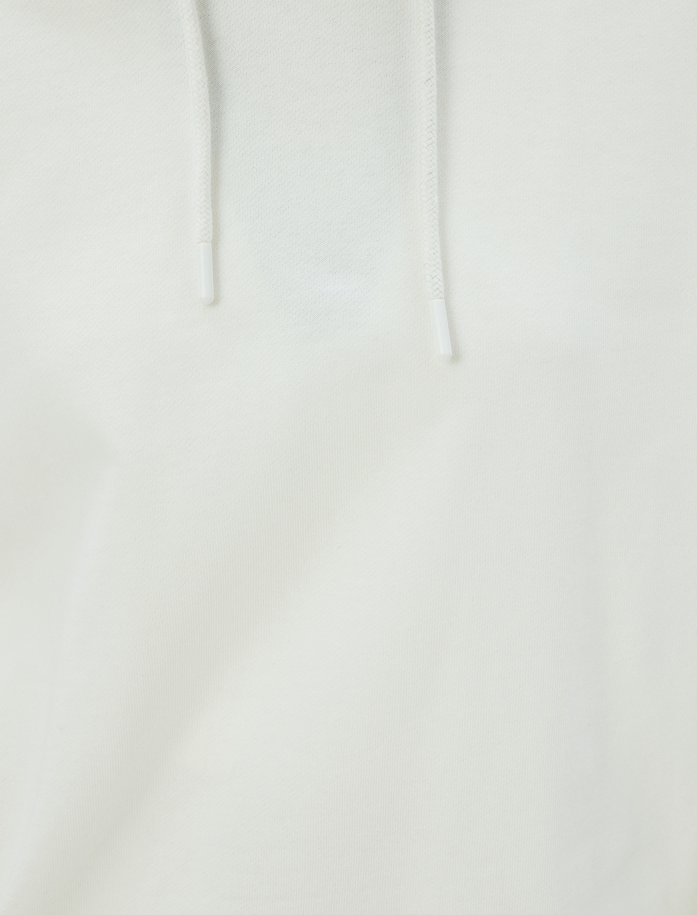   Uzun Kollu Üç İplik Pamuklu Basic Kapşonlu Sweatshirt