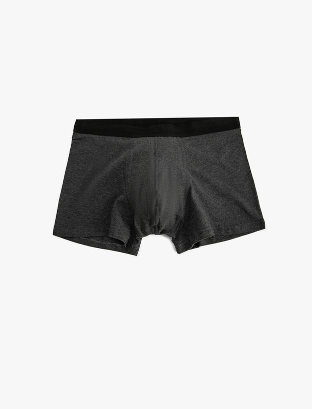 Slim Fit Pamuklu Basic Boxer Seti_2