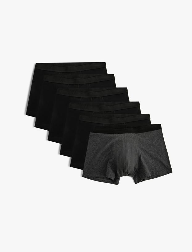 Slim Fit Pamuklu Basic Boxer Seti_0