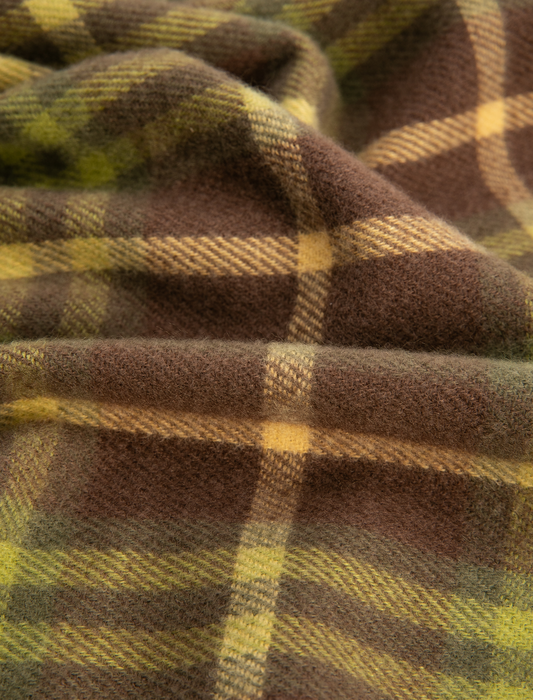  Kadın Atkı Uzun Püsküllü Ekose Desenli