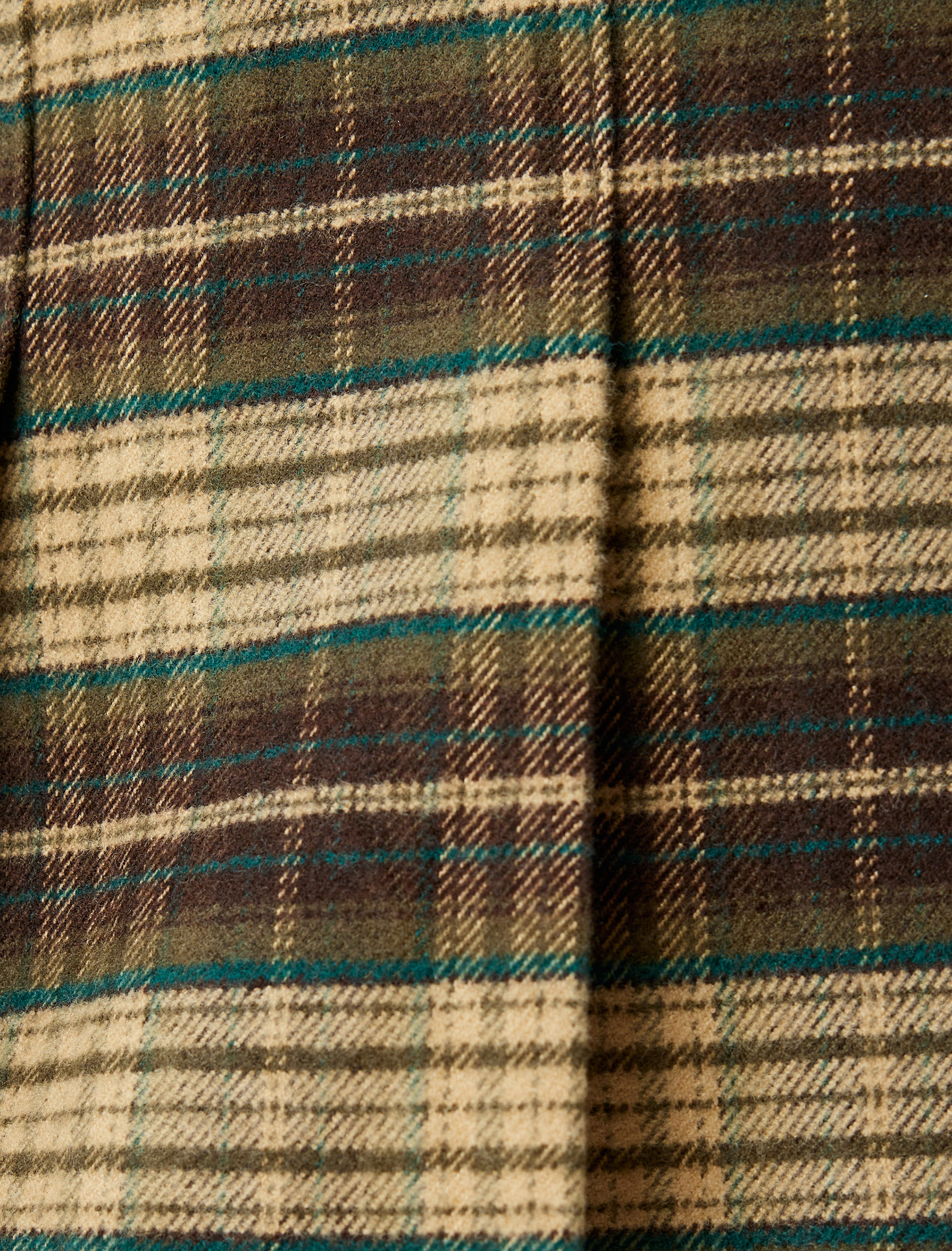   Koton X Melis Ağazat - Rahat Kalıp Standart Bel Mini Pileli Ekose Şort Etek