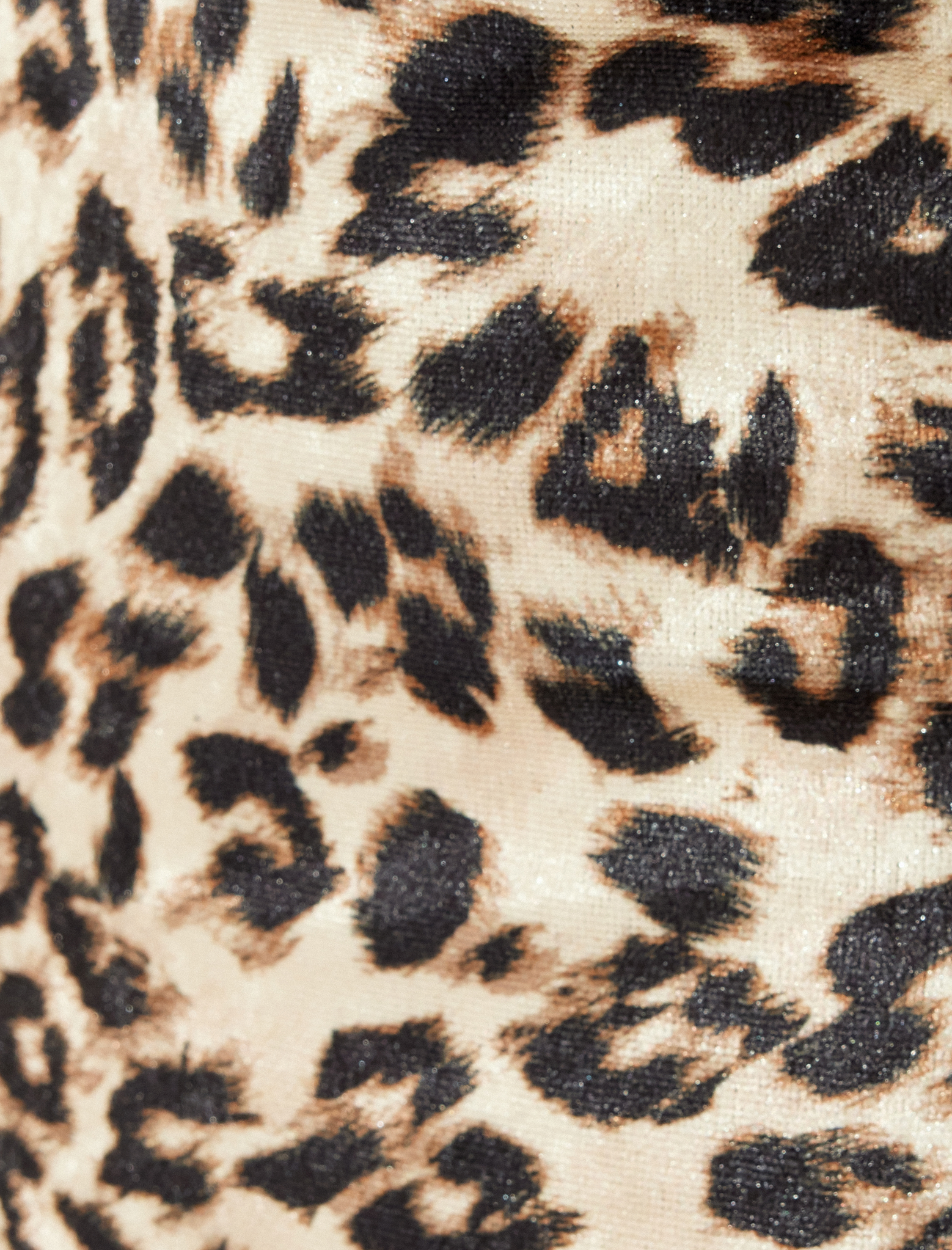   Koton X İnji - Mini Kolsuz Yırtmaç Detaylı Kare Yaka Slim Fit Leopar Elbise