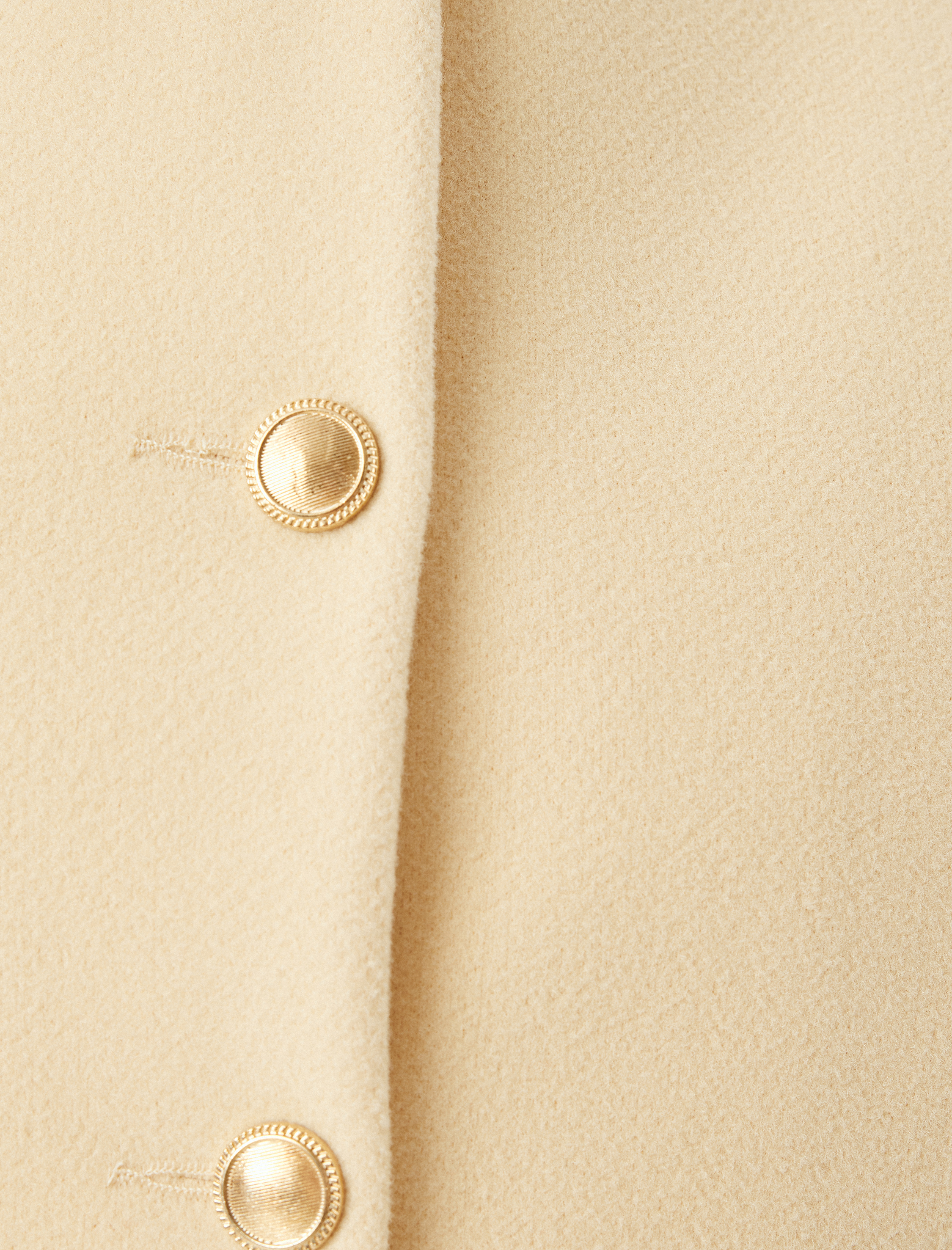 Yakasız Cep Detaylı Slim Fit Crop Ceket